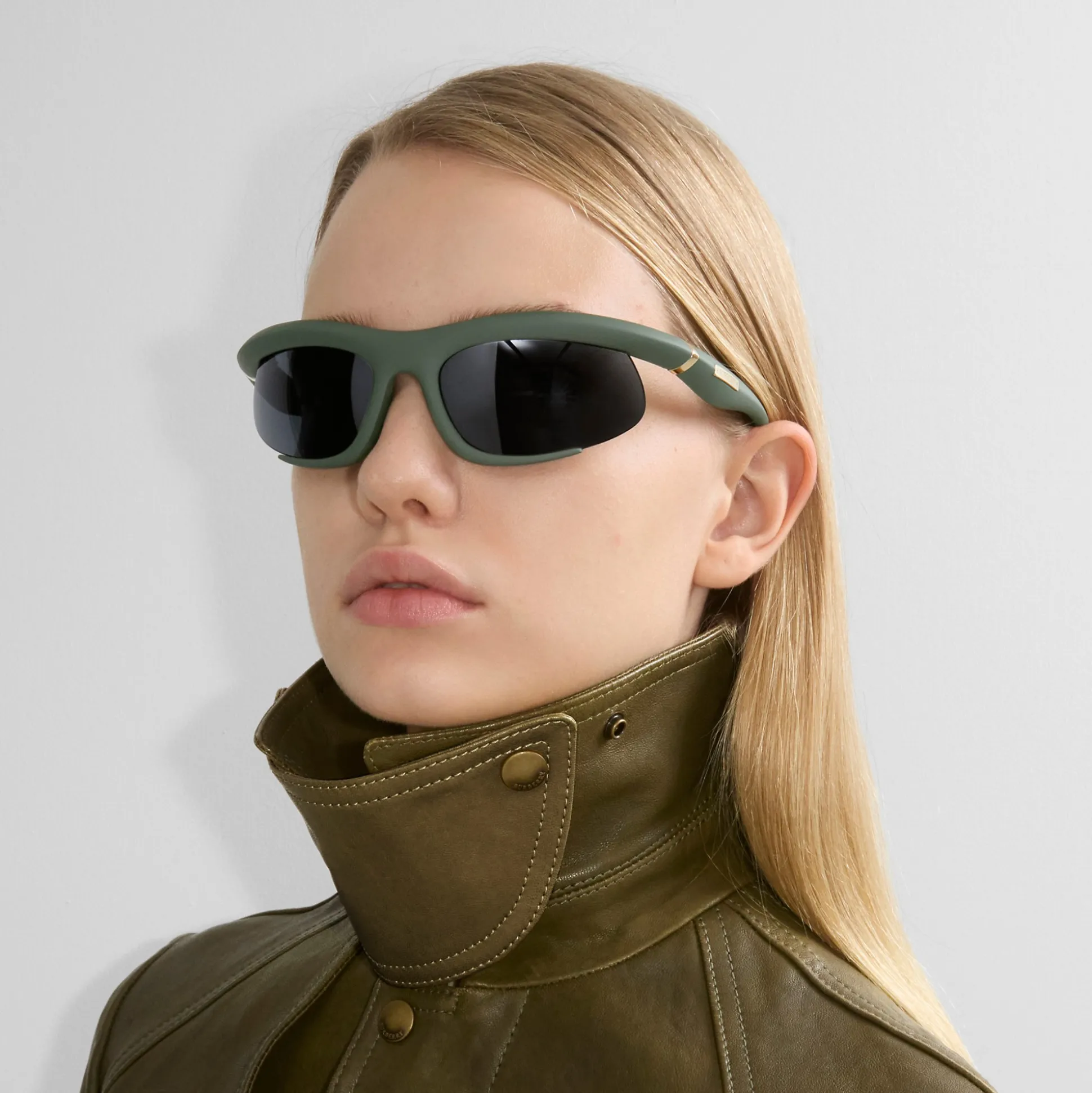 Cheap Burberry Active Sport Sunglasses Forestgreen