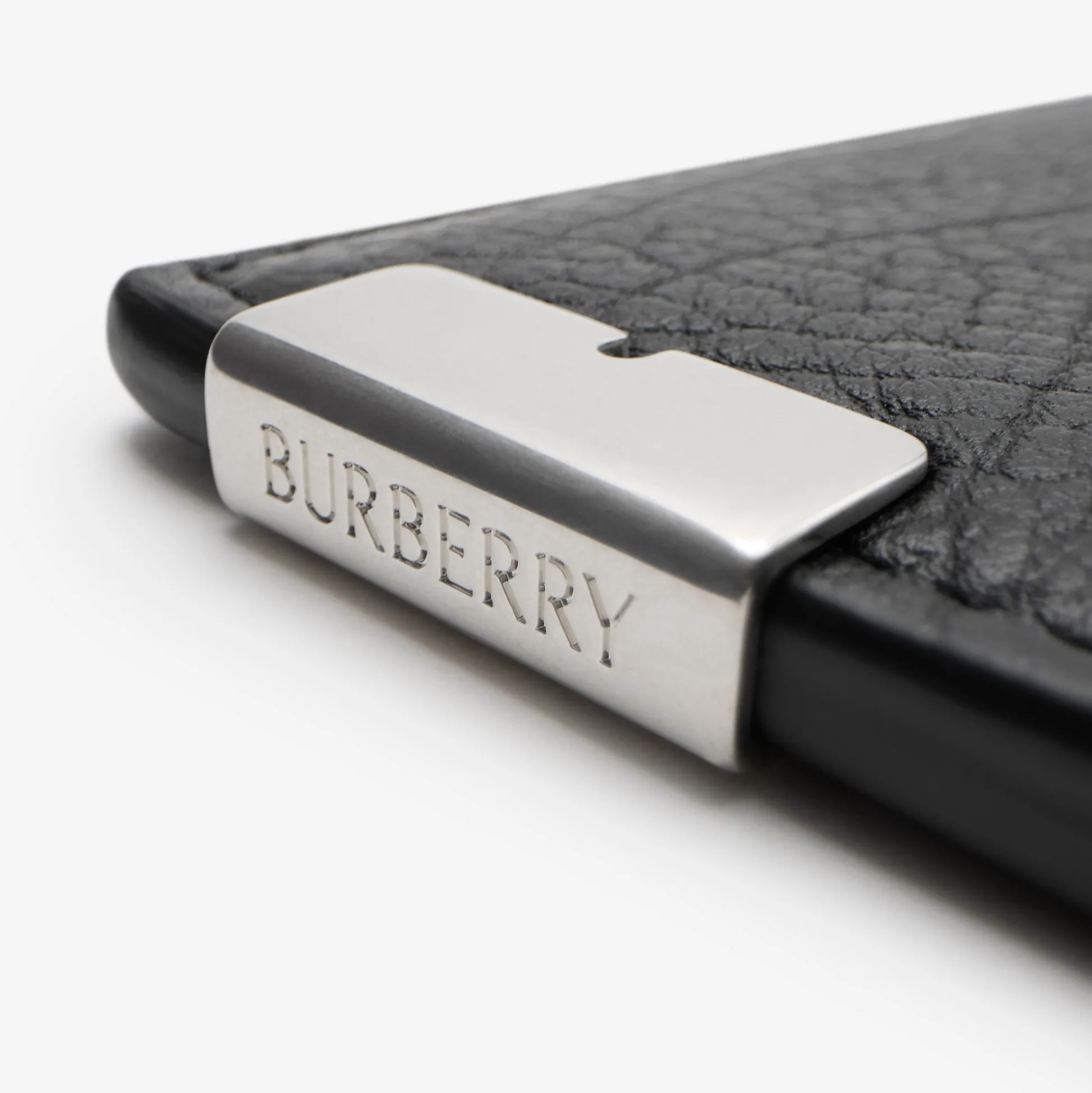 Clearance Burberry B Cut Card Case Black