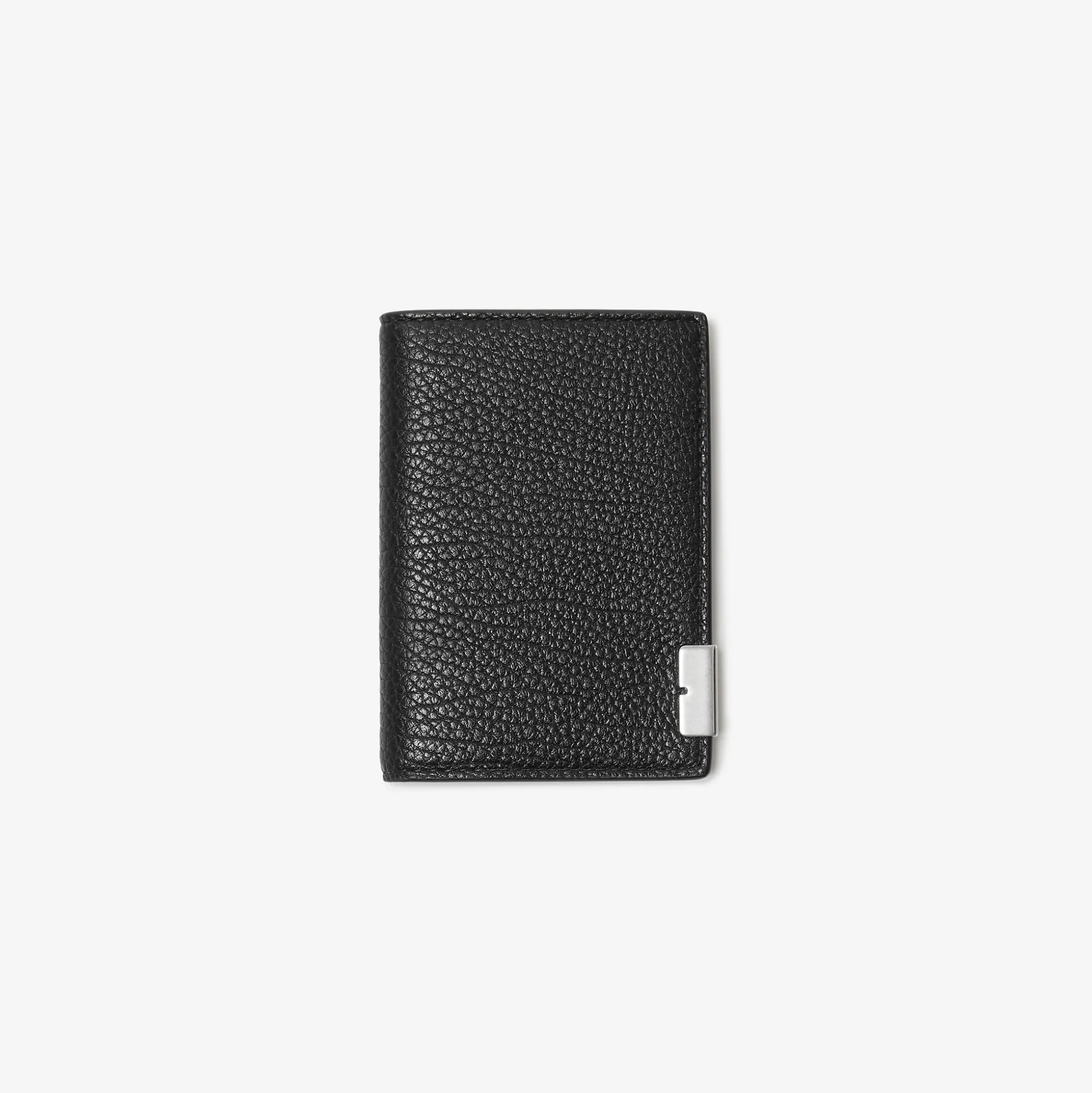 Fashion Burberry B Cut Folding Card Case Black