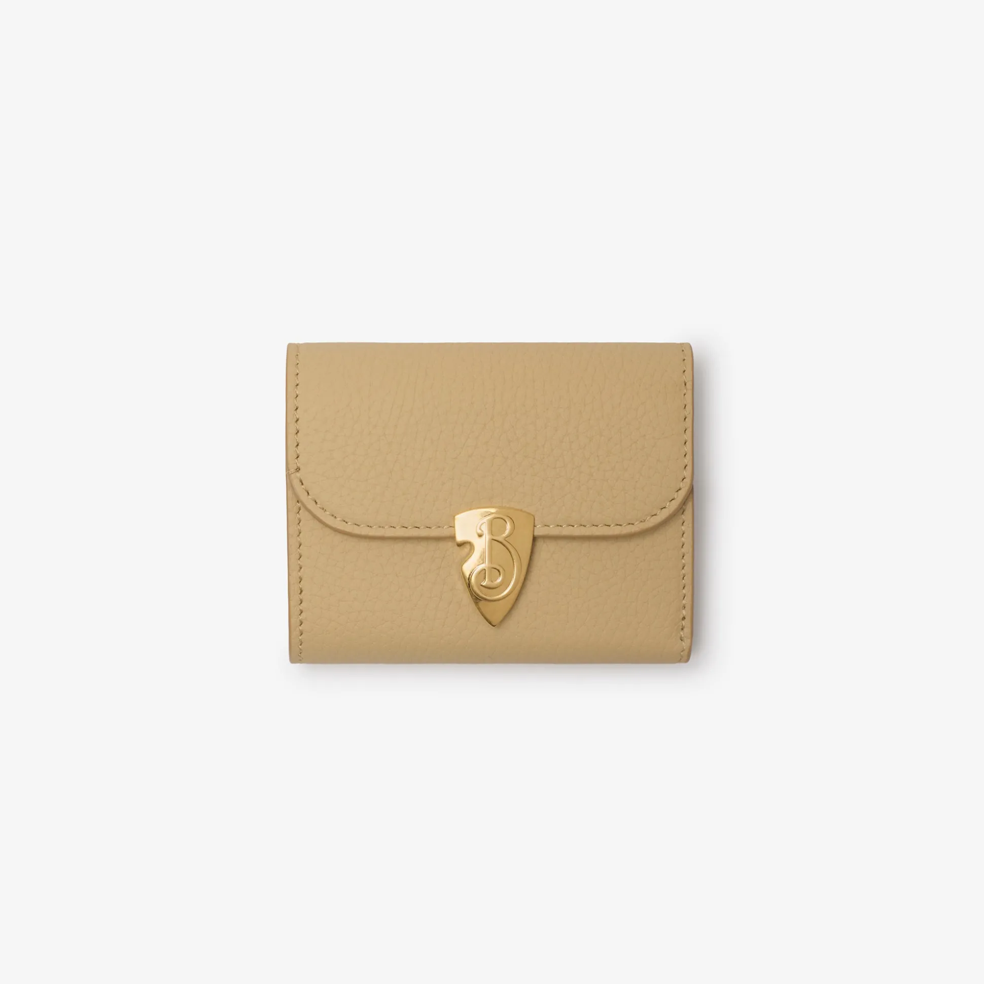 Sale Burberry B Shield Wallet Sand