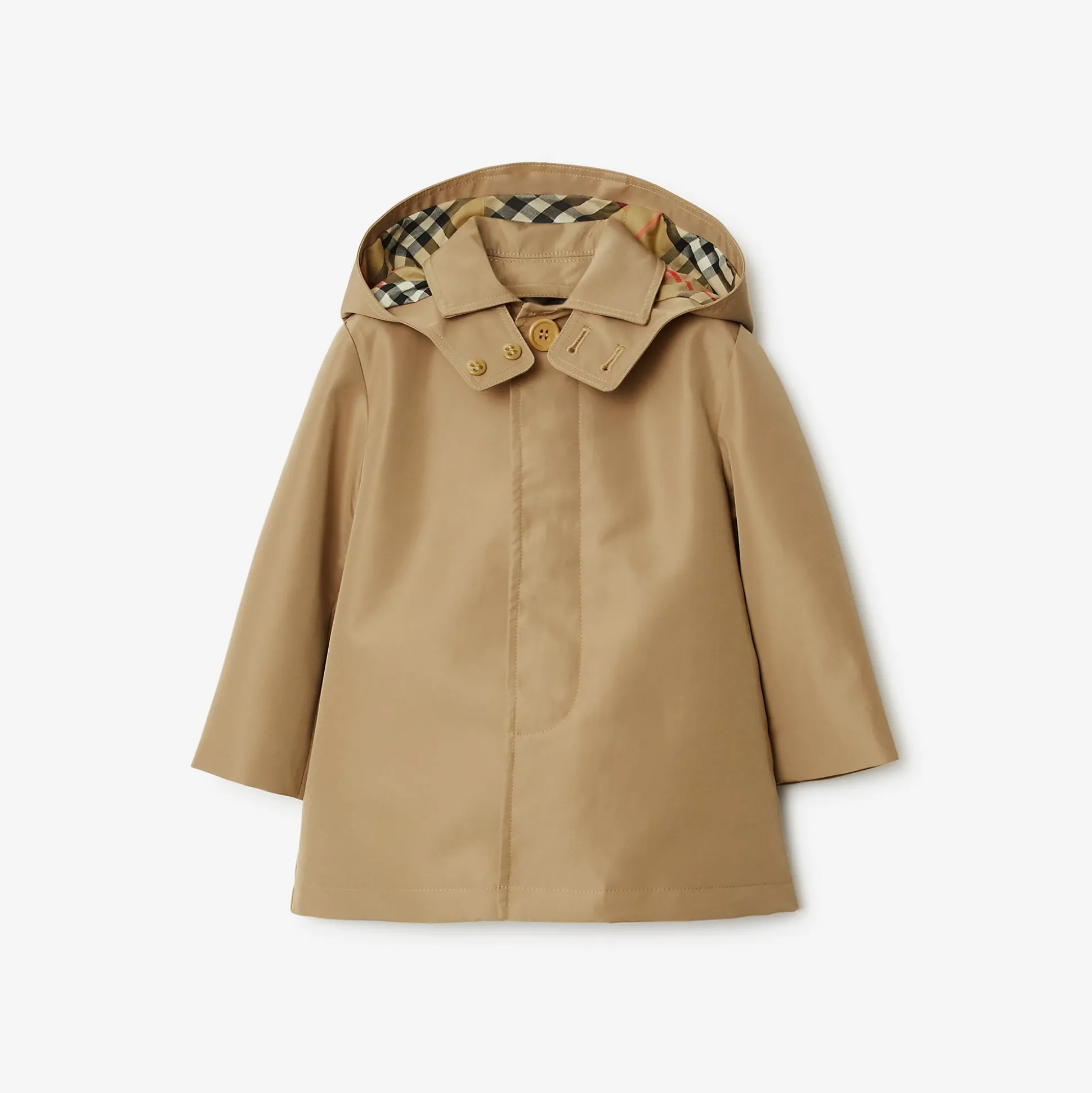 Discount Burberry Bonded Car Coat Camel