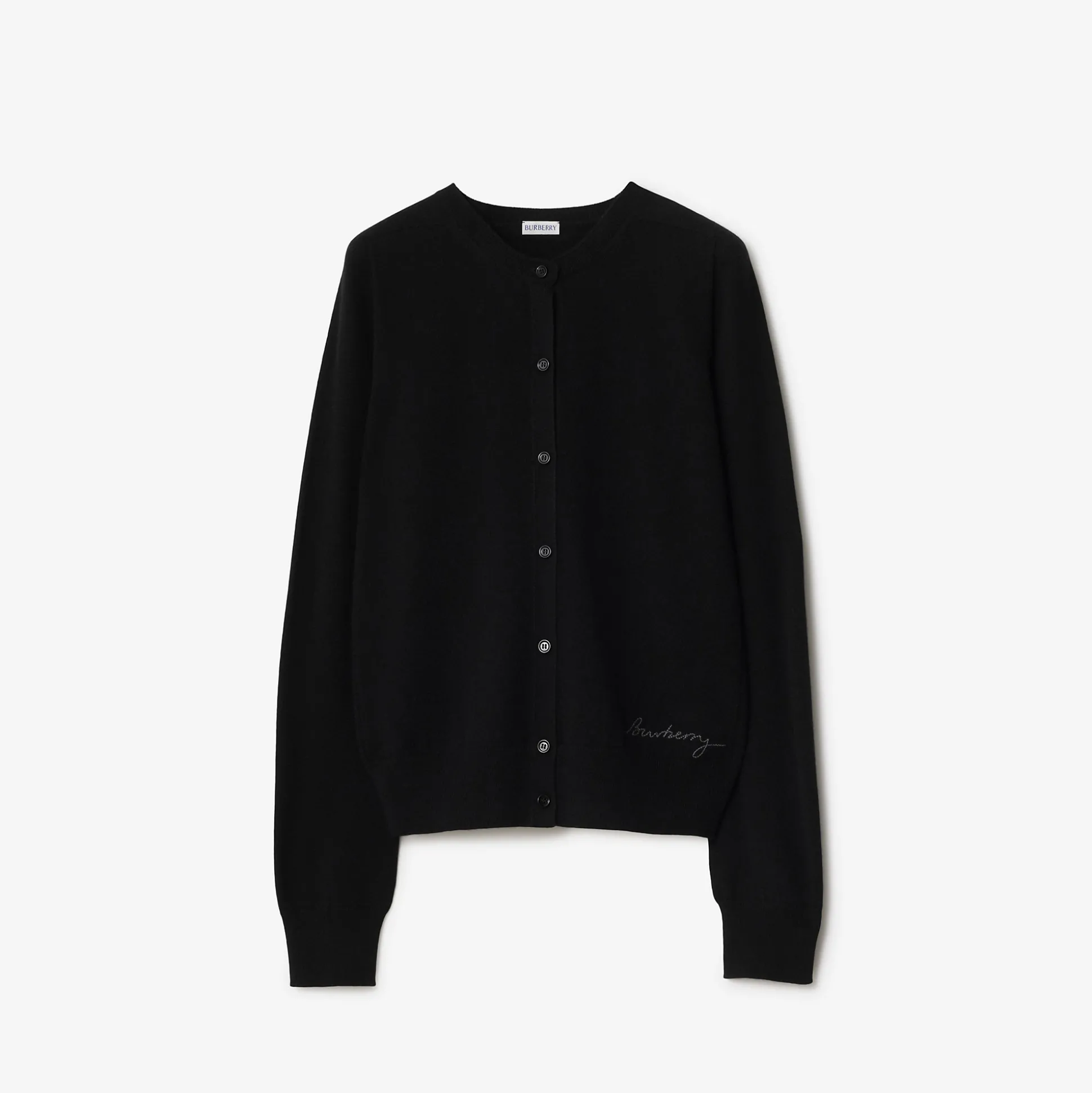 Cheap Burberry Cashmere Cardigan Black