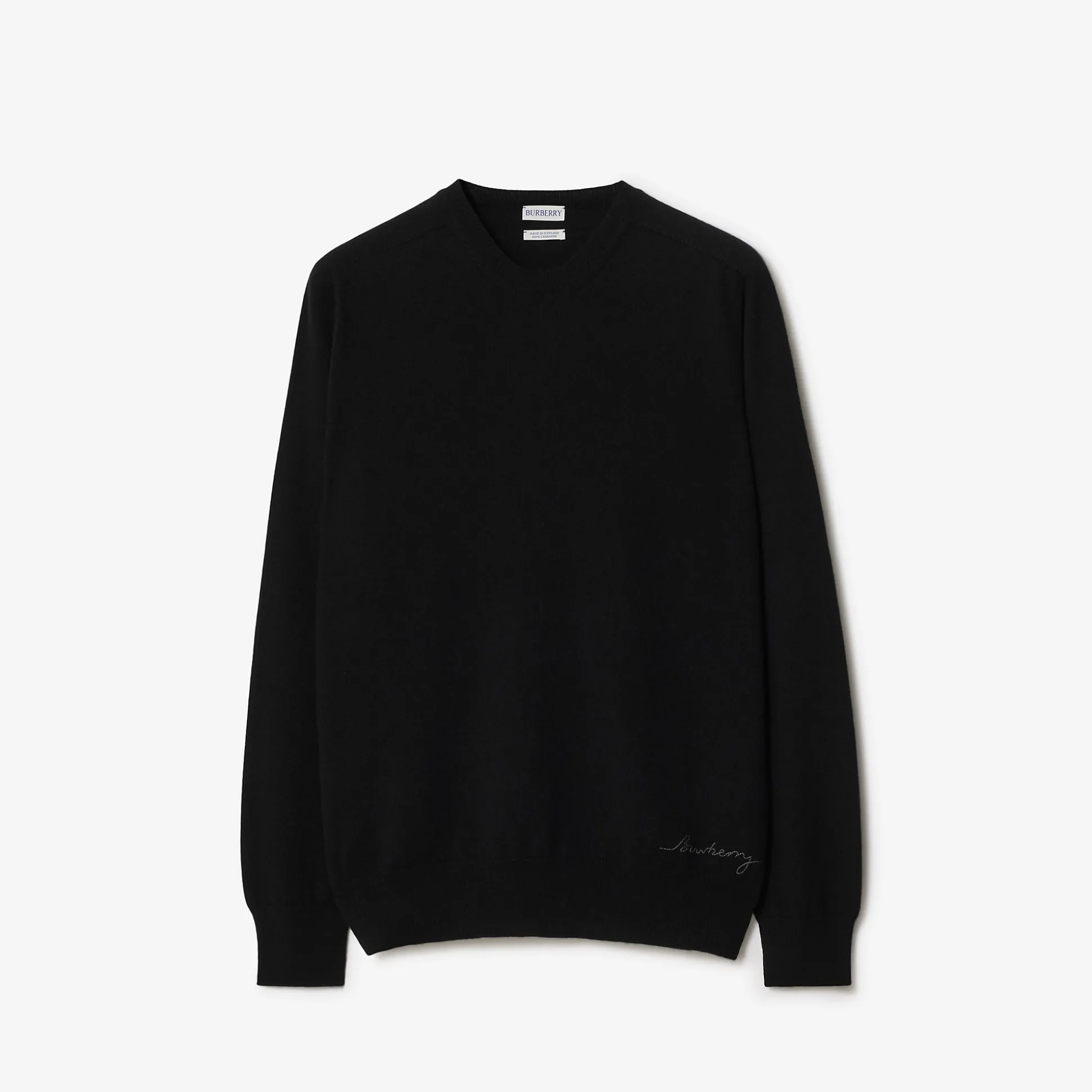 Store Burberry Cashmere Sweater Black