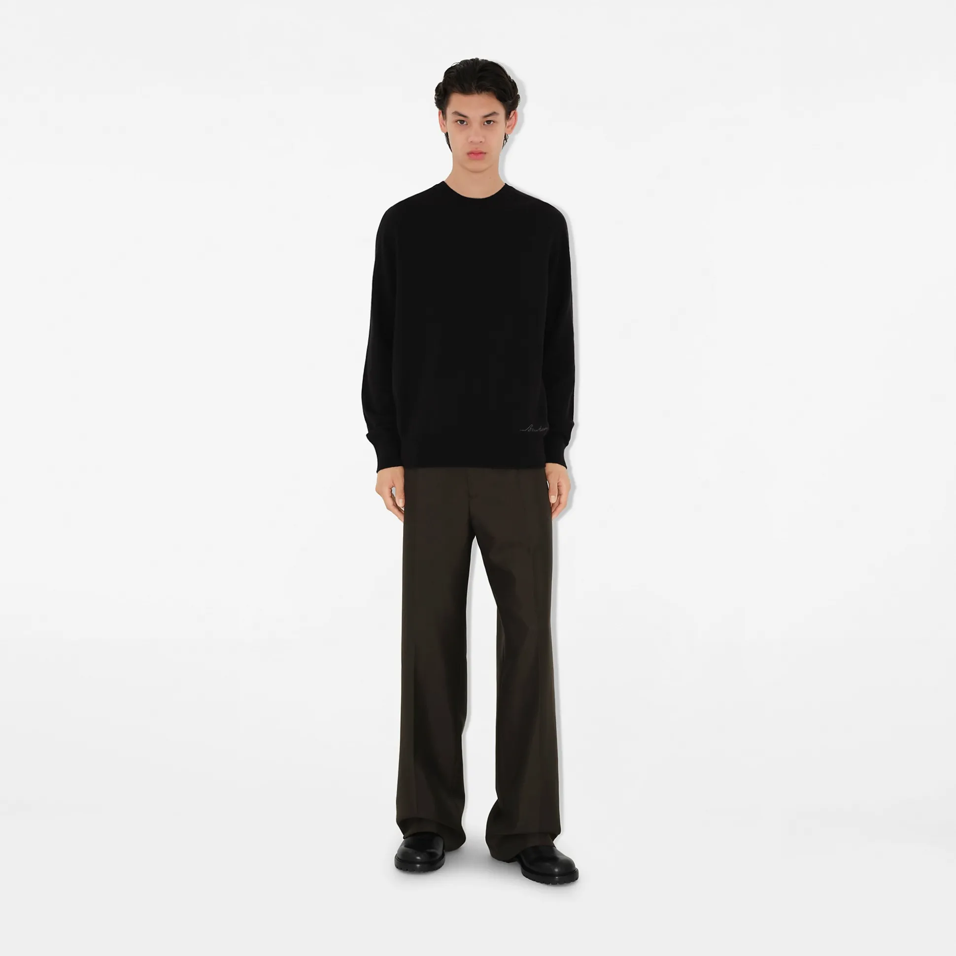 Store Burberry Cashmere Sweater Black