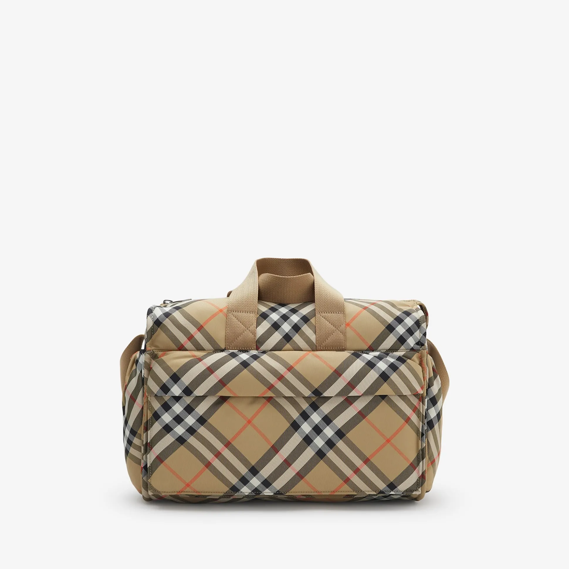 Flash Sale Burberry Check Baby Changing Bag Sand