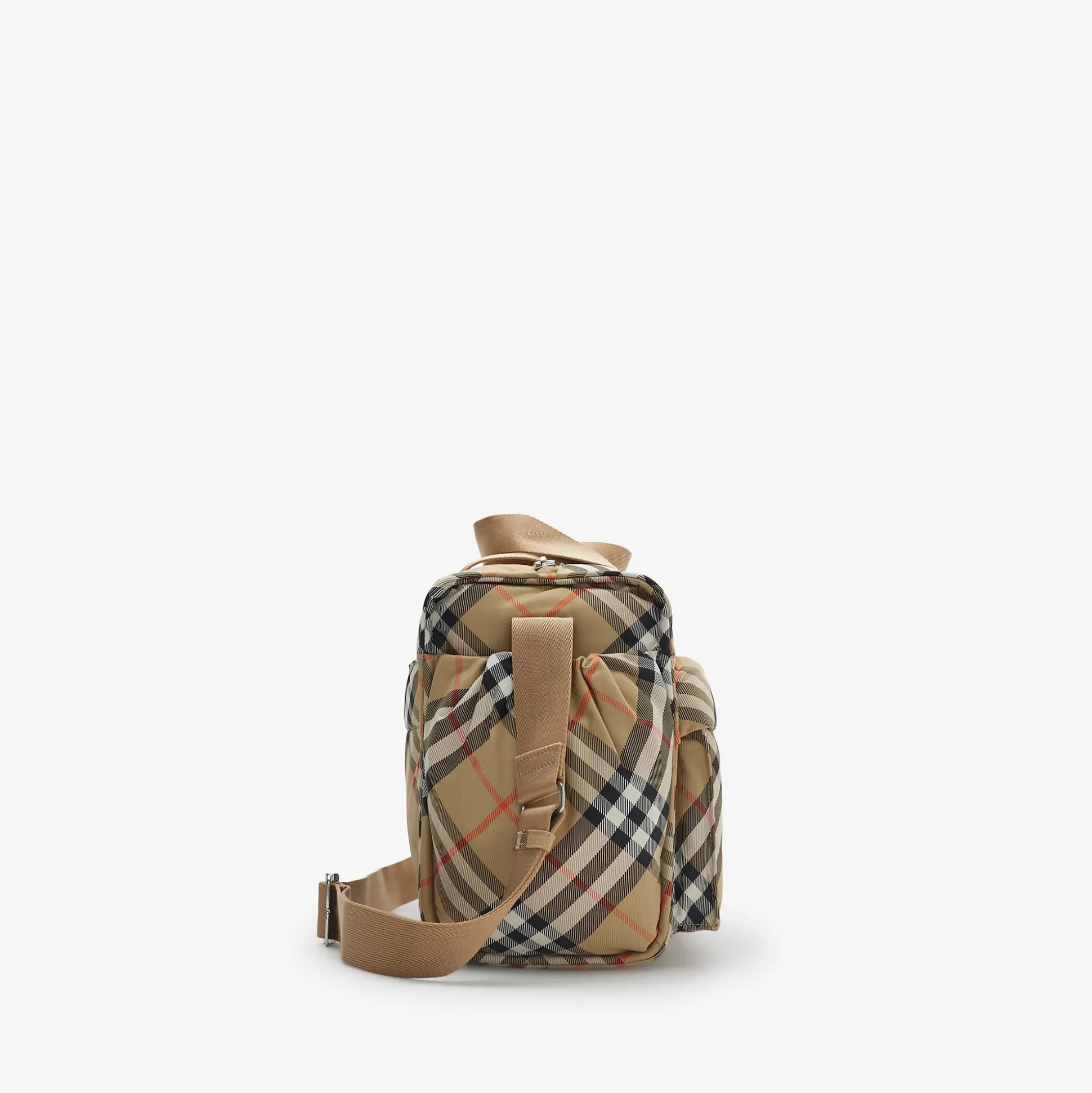 Flash Sale Burberry Check Baby Changing Bag Sand