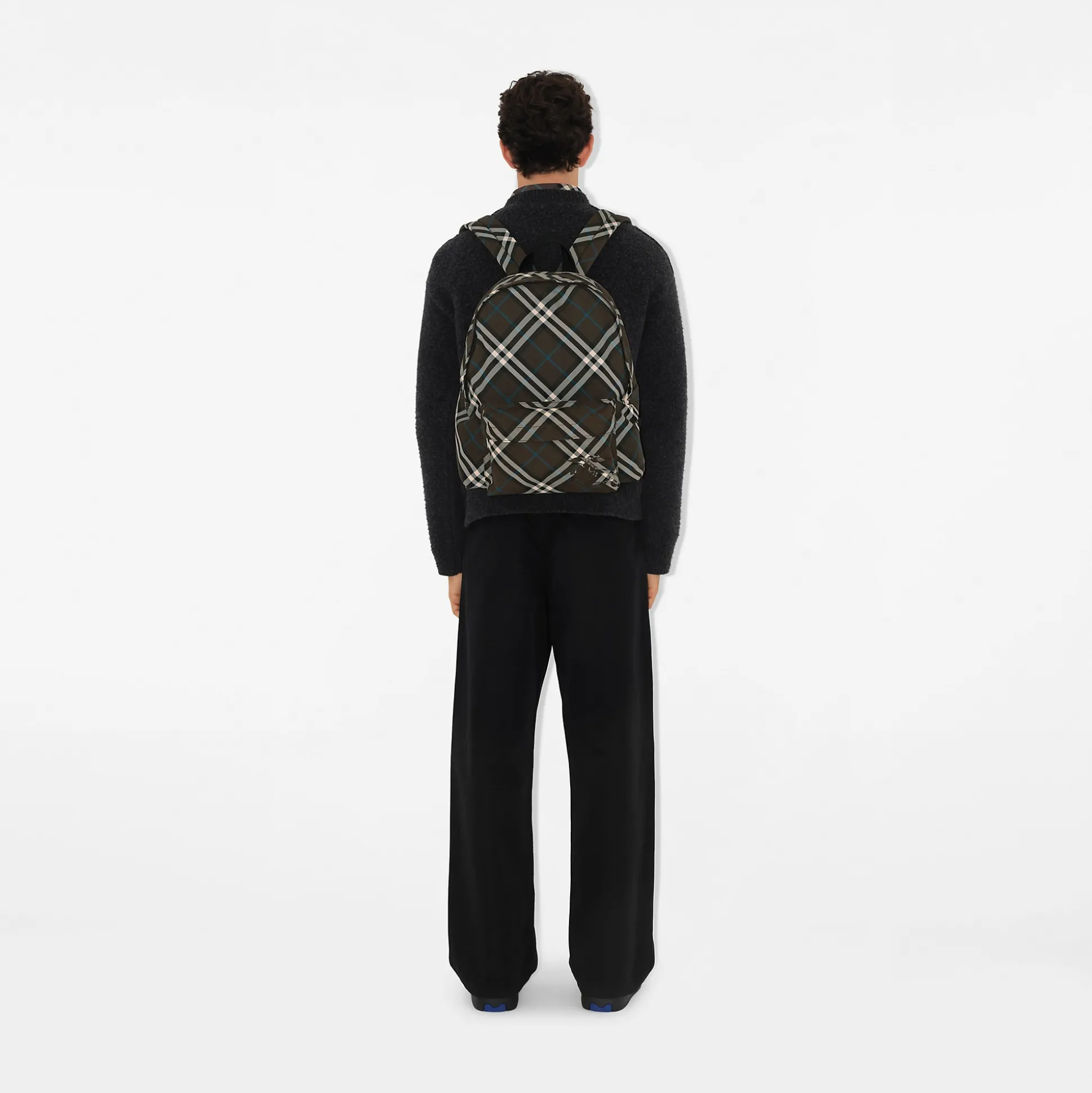 Best Sale Burberry Check Backpack Snug