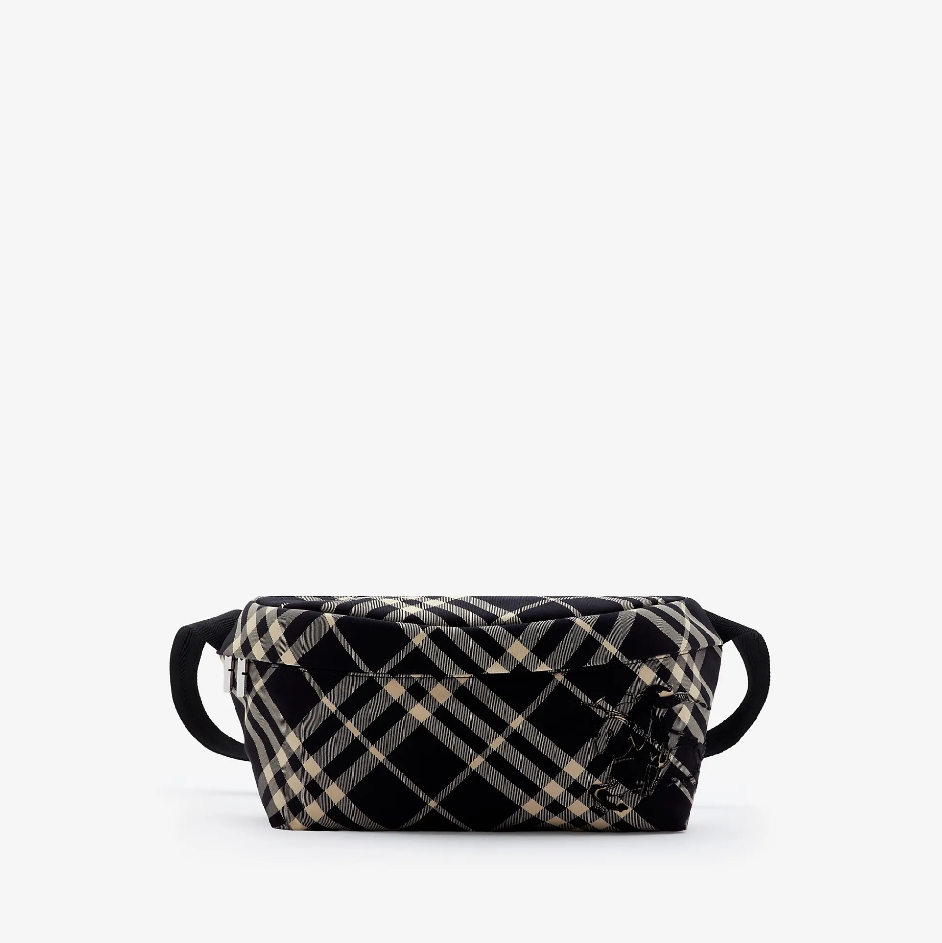 Cheap Burberry Check Belt Bag Black/calico