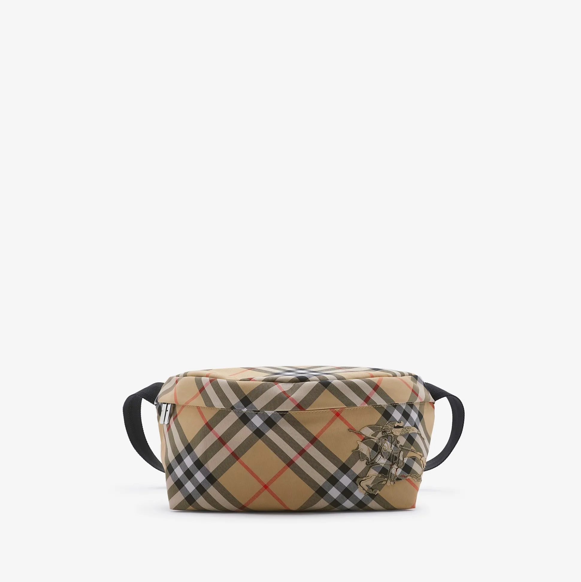 Cheap Burberry Check Belt Bag Sand