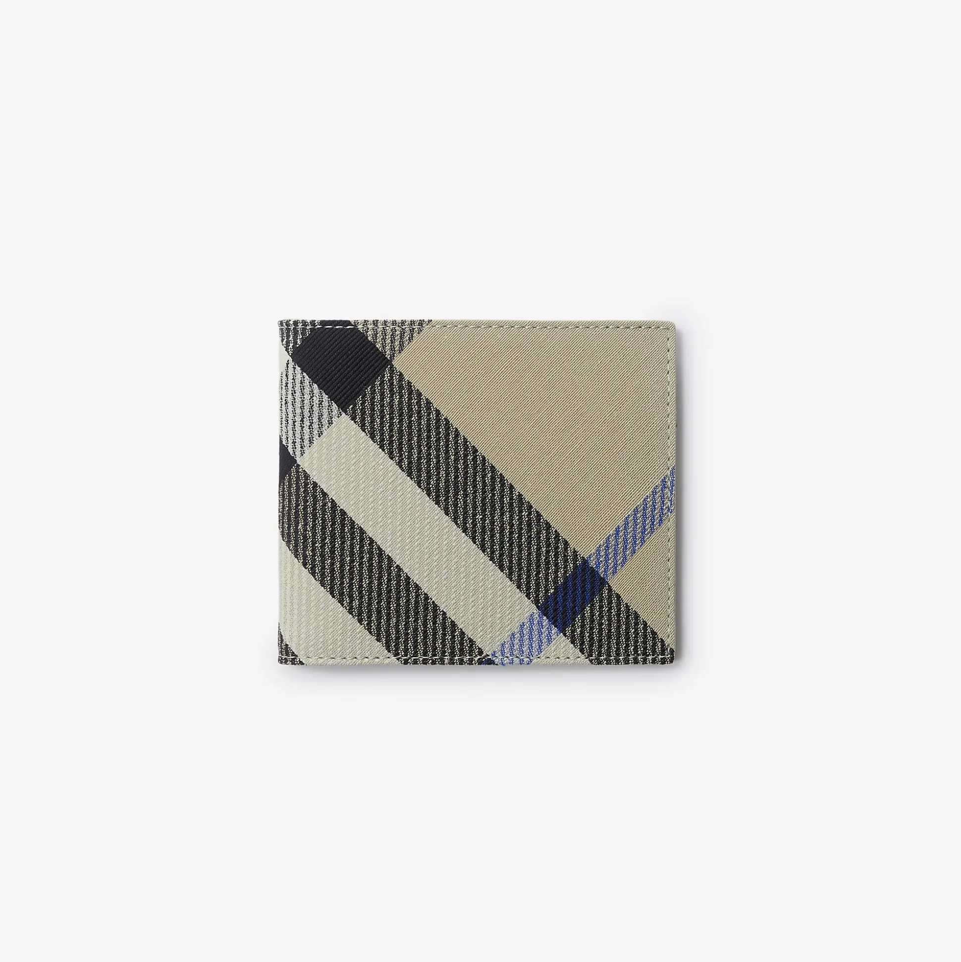 Best Burberry Check Bifold Wallet Lichen