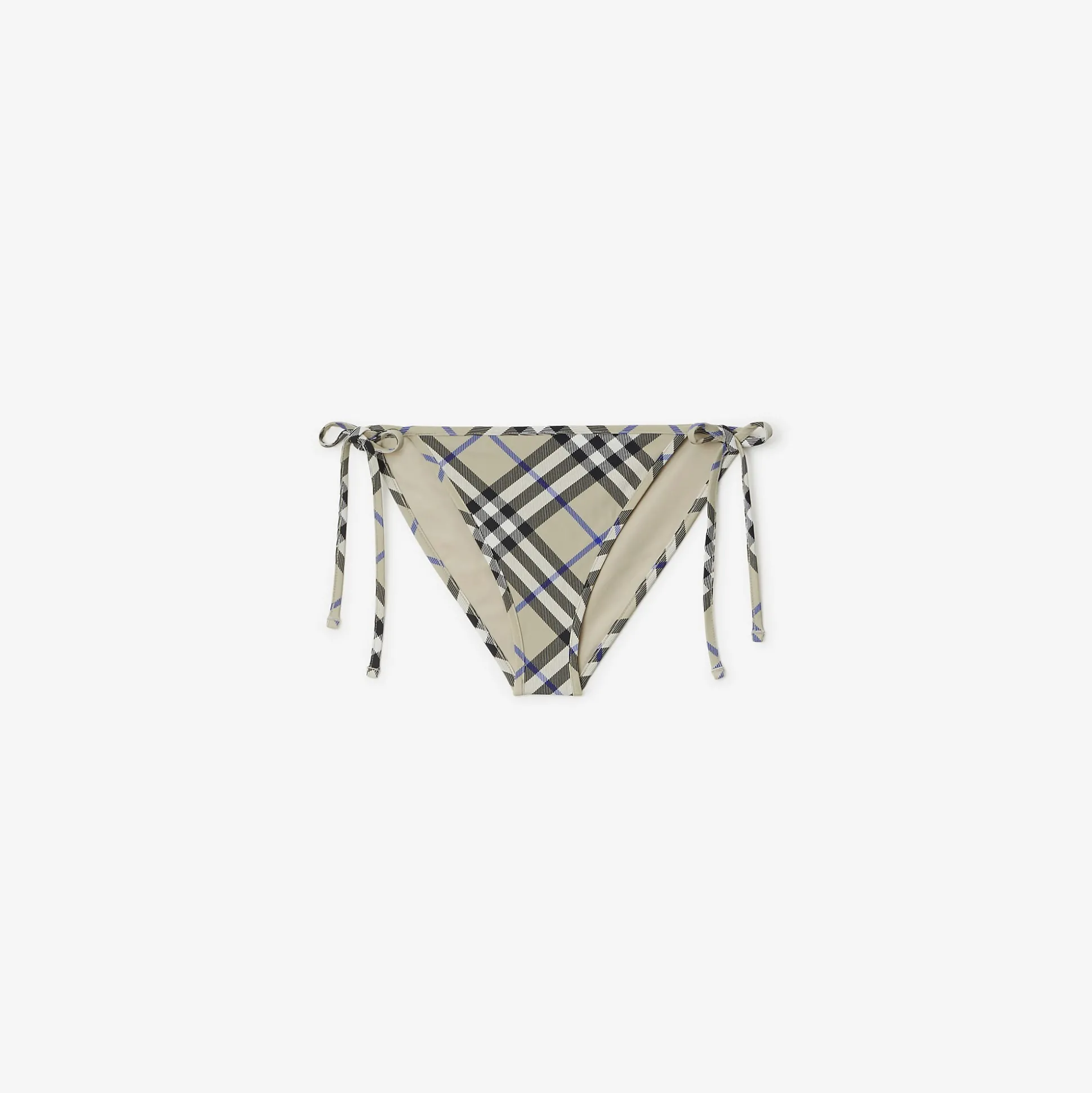 Hot Burberry Check Bikini Briefs Lichen