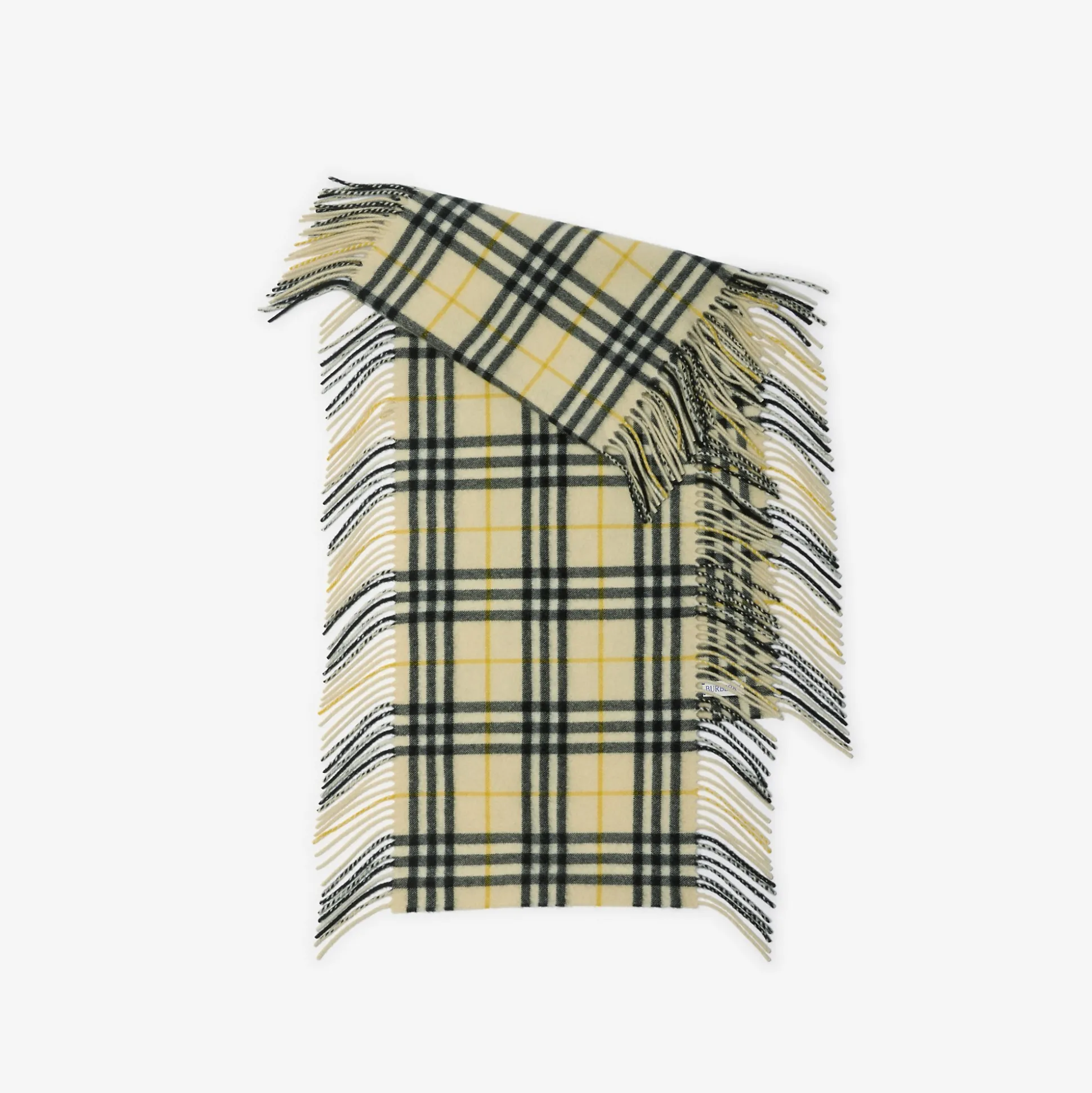 Online Burberry Check Cashmere Happy Scarf Candle