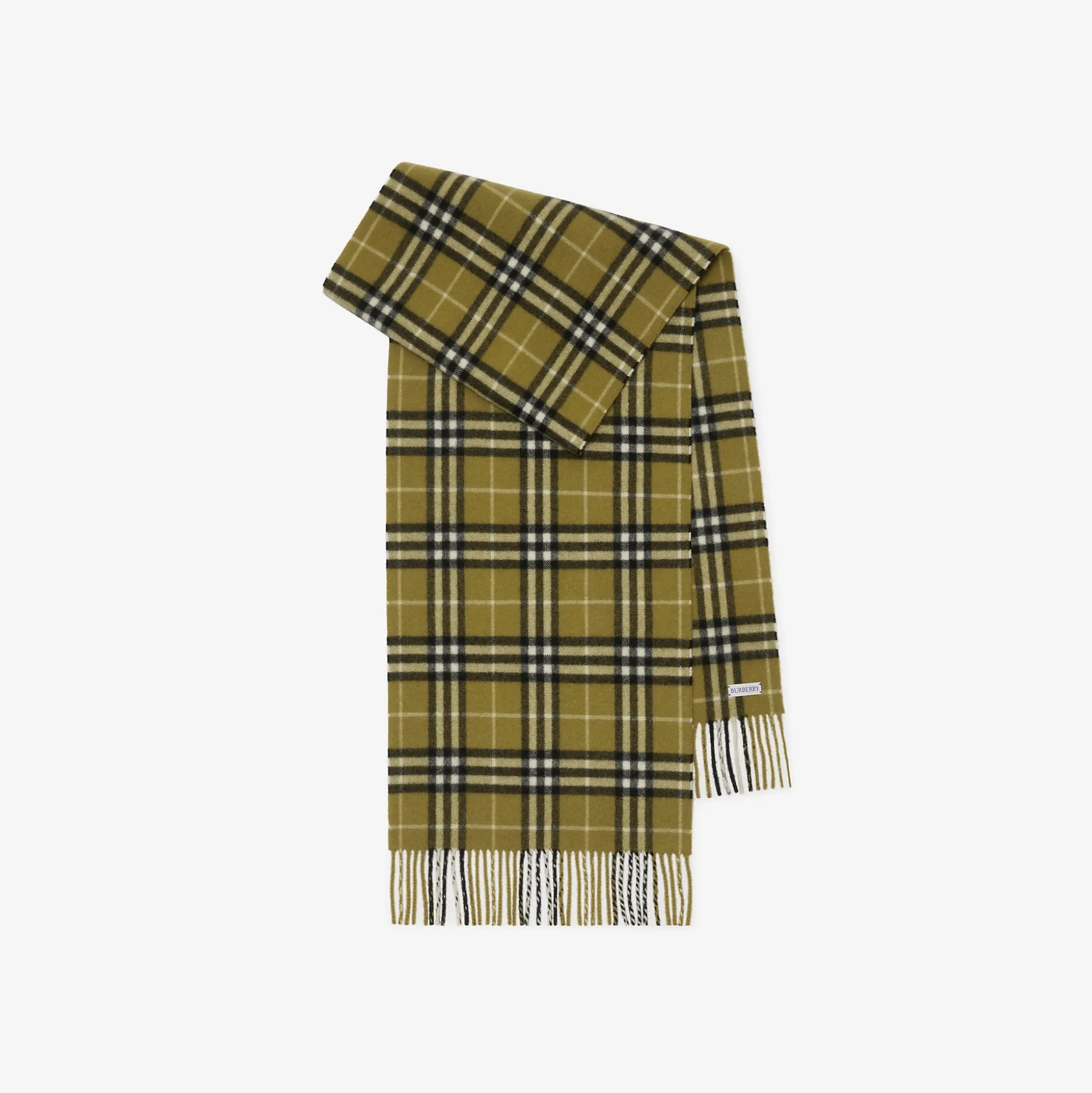 Sale Burberry Check Cashmere Scarf Acre