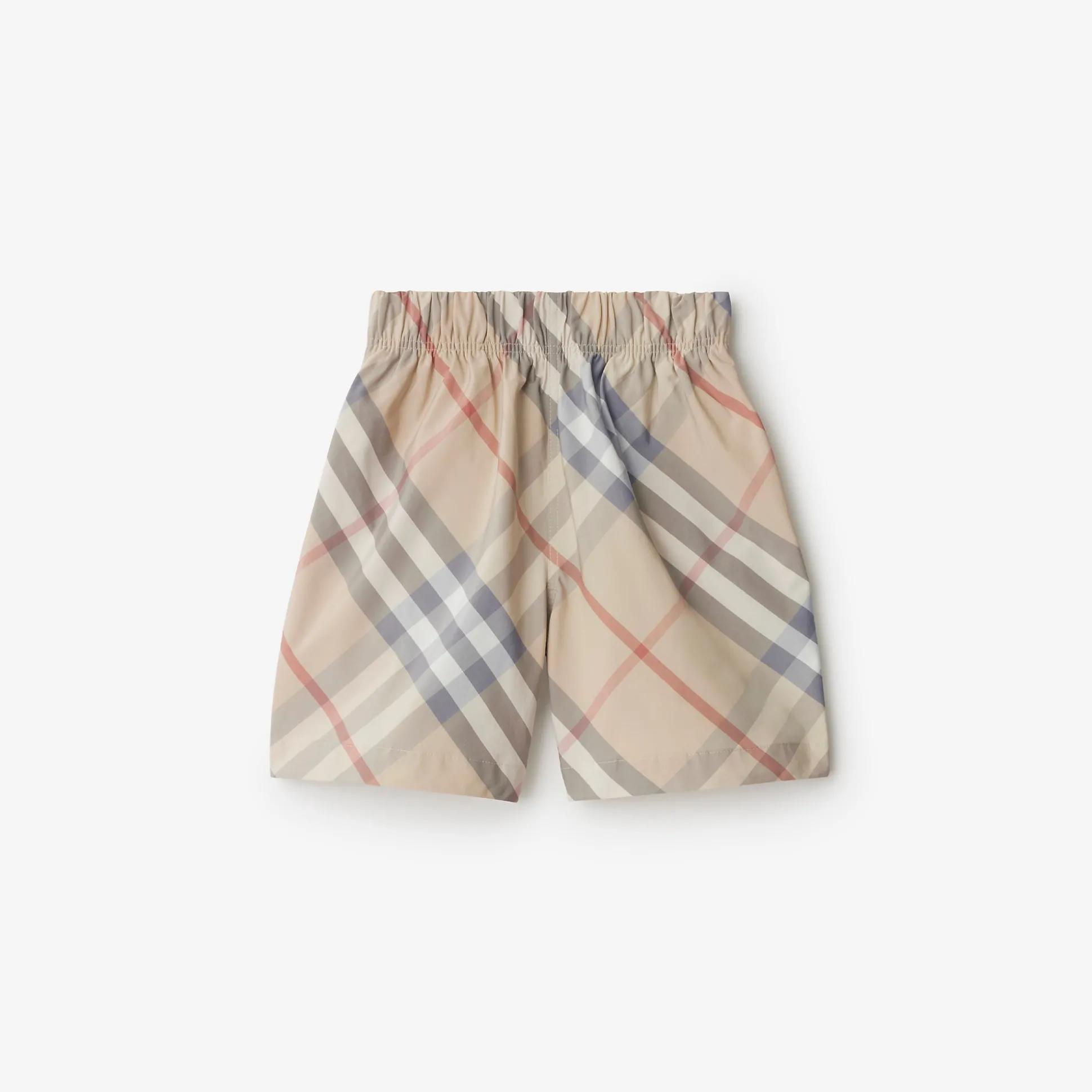 Best Burberry Check Cotton Blend Shorts Palestone