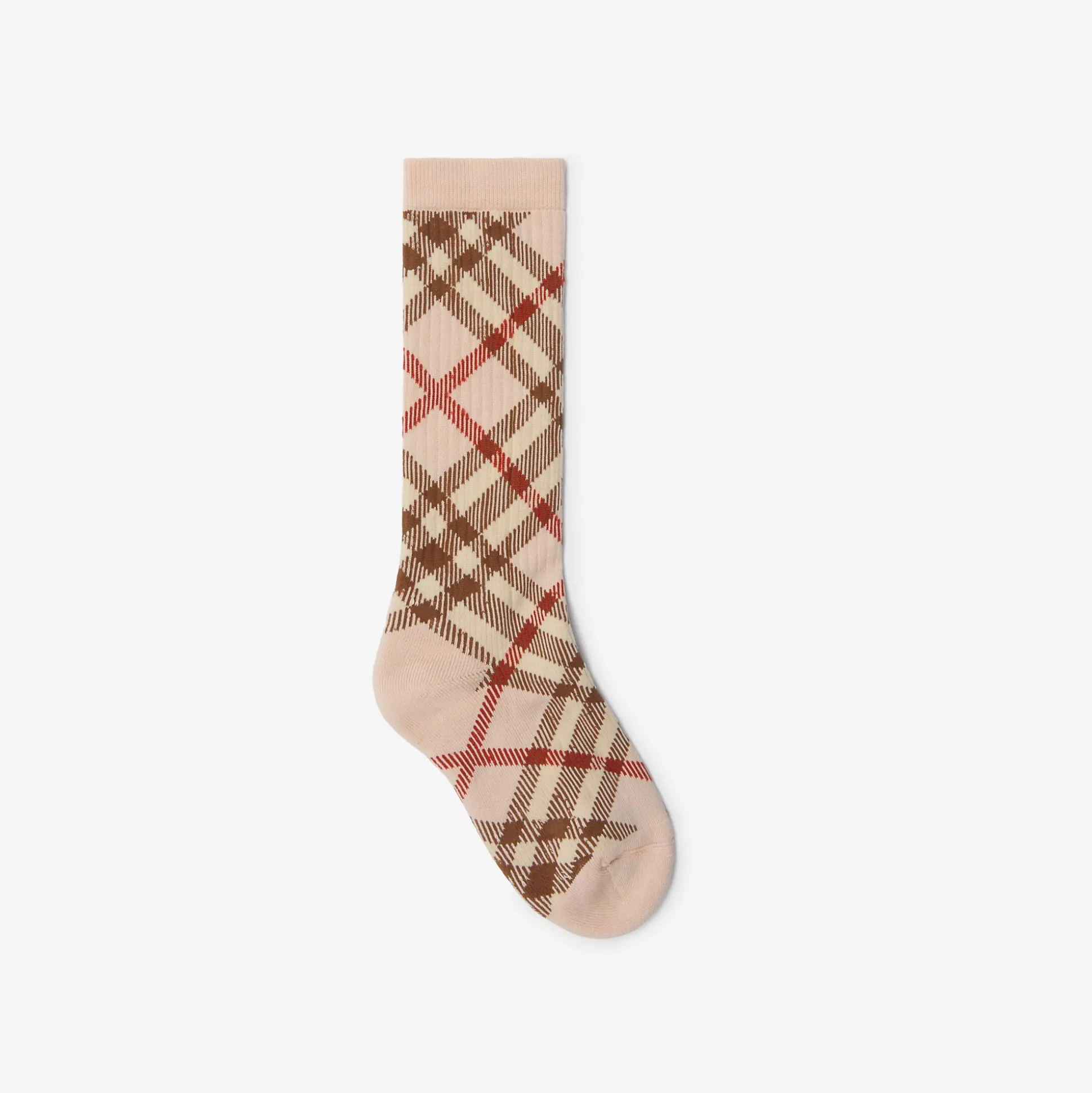 Best Sale Burberry Check Cotton Blend Socks Teacup