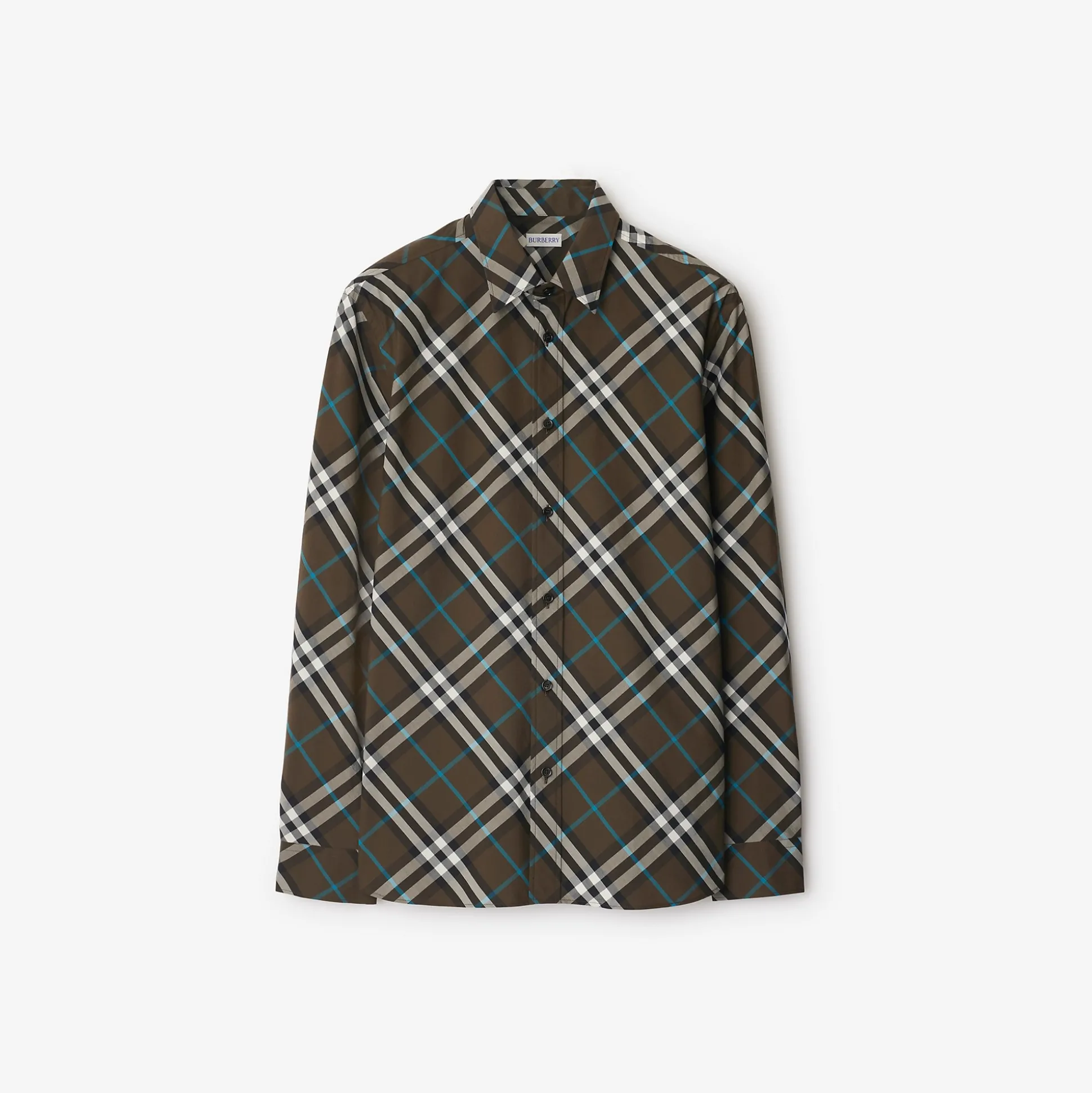 Cheap Burberry Check Cotton Shirt Snug