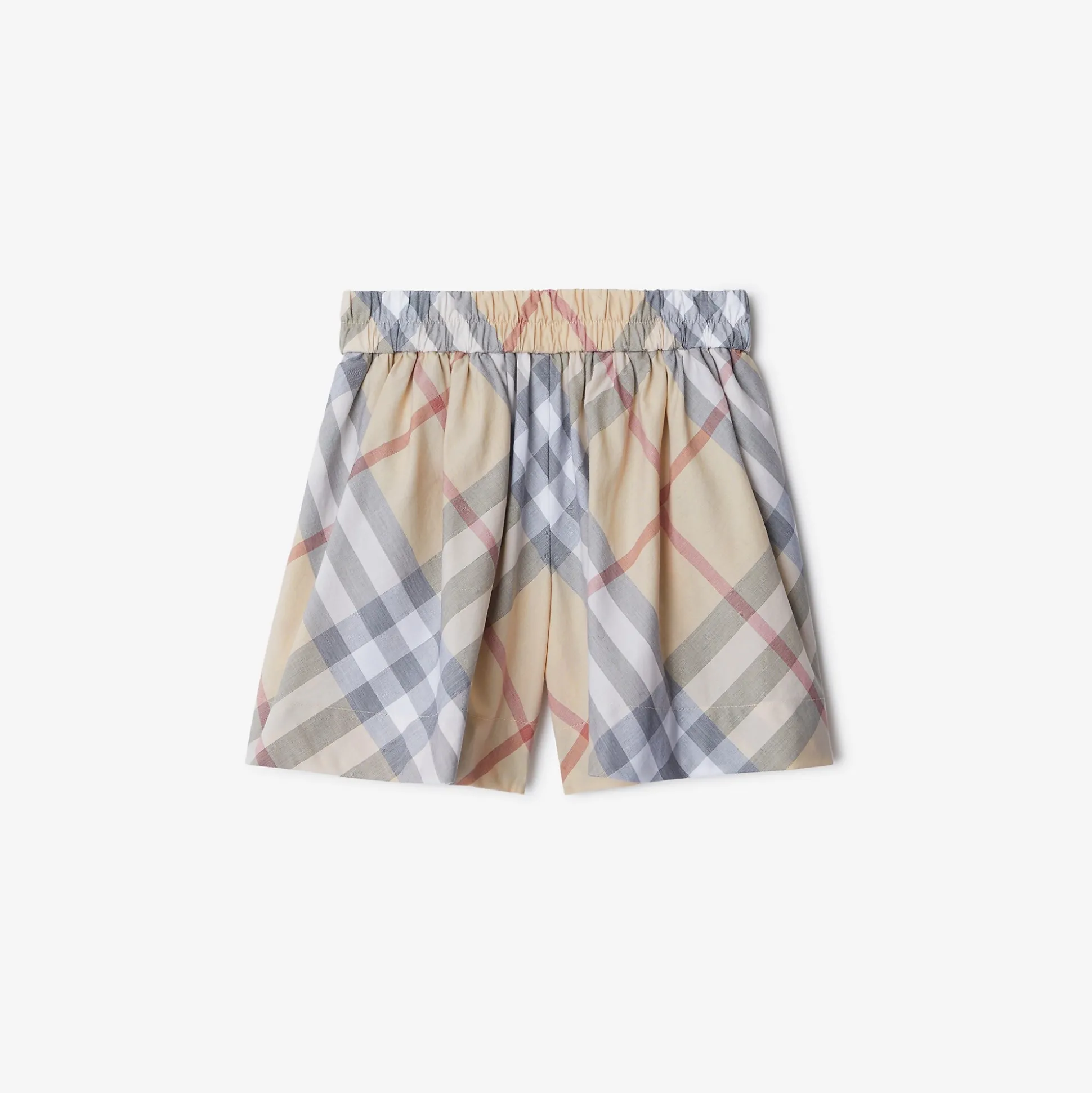 Cheap Burberry Check Cotton Shorts Palestone