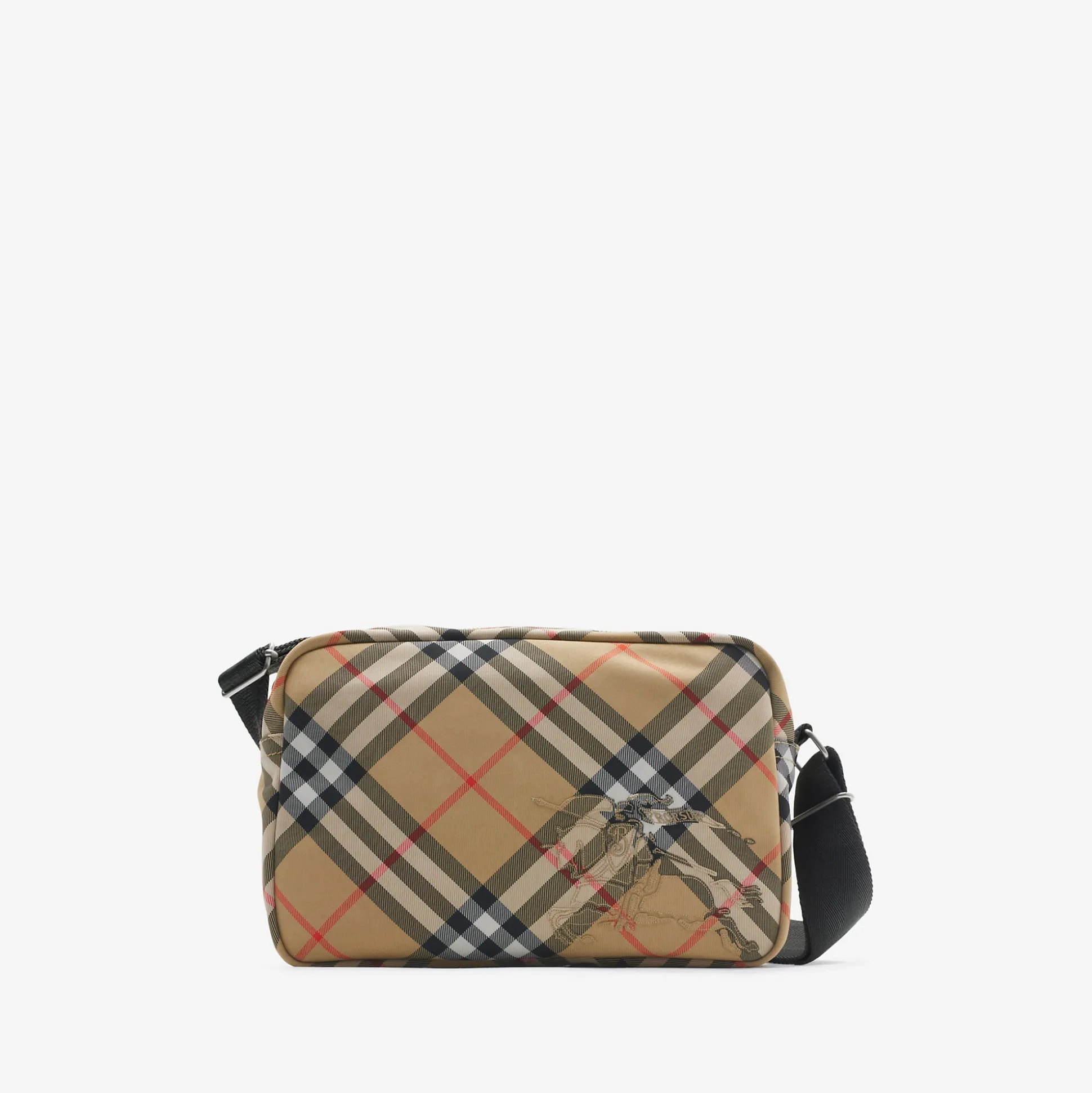 Store Burberry Check Crossbody Bag​ Sand