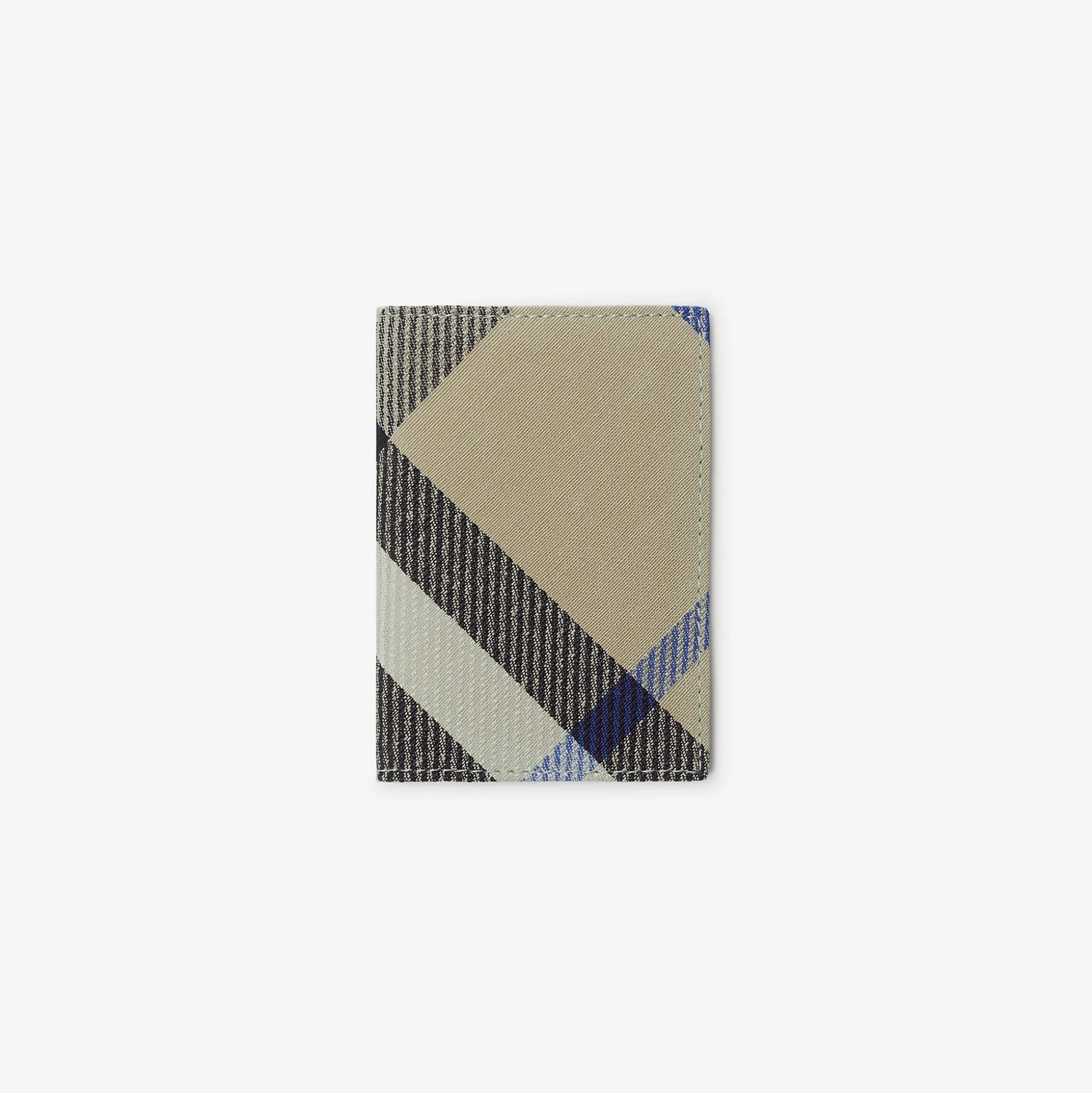 Best Burberry Check Folding Card Case Lichen