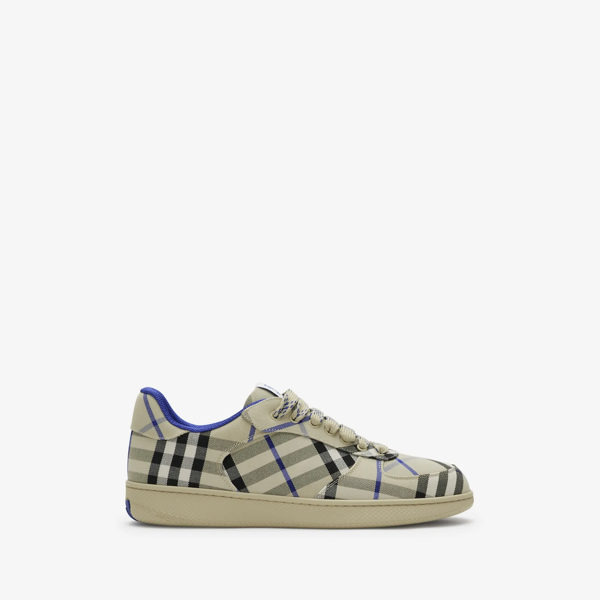 Best Burberry Check Terrace Sneakers Lichen