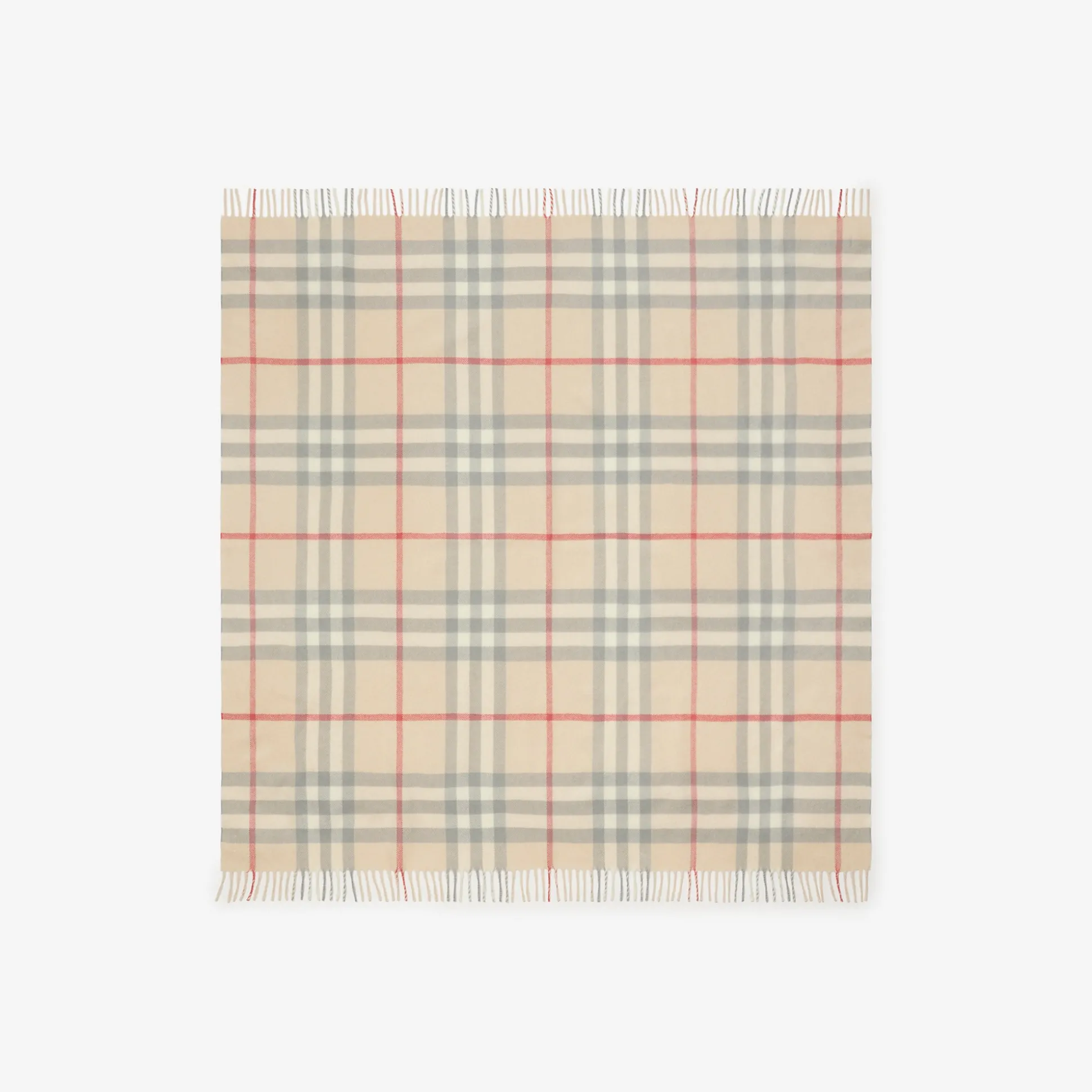 Best Sale Burberry Check Wool Baby Blanket Palestone