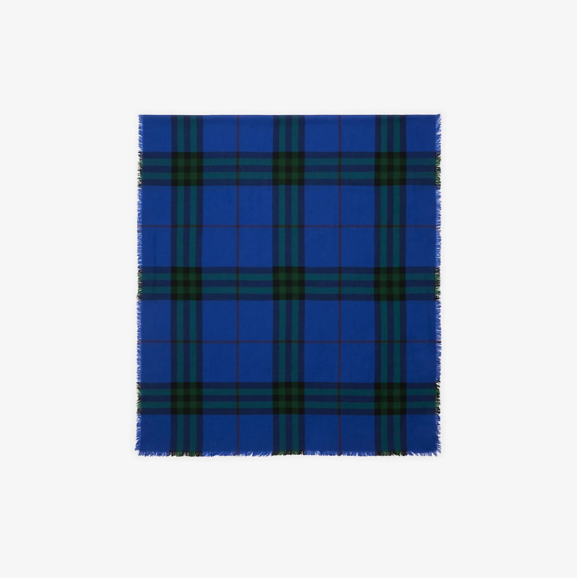 Best Burberry Check Wool Scarf Knight