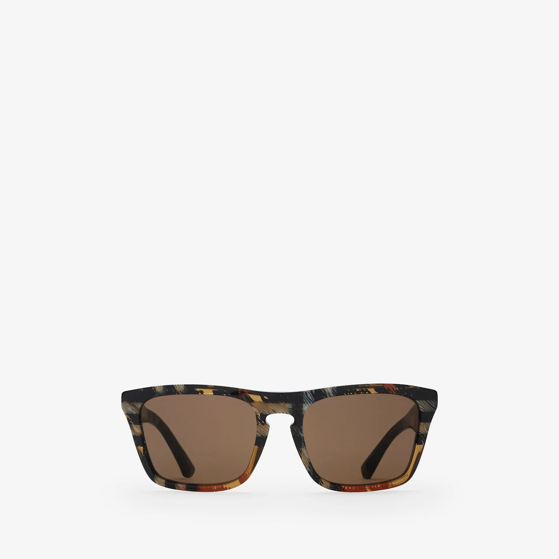 New Burberry Code Square Sunglasses Sand