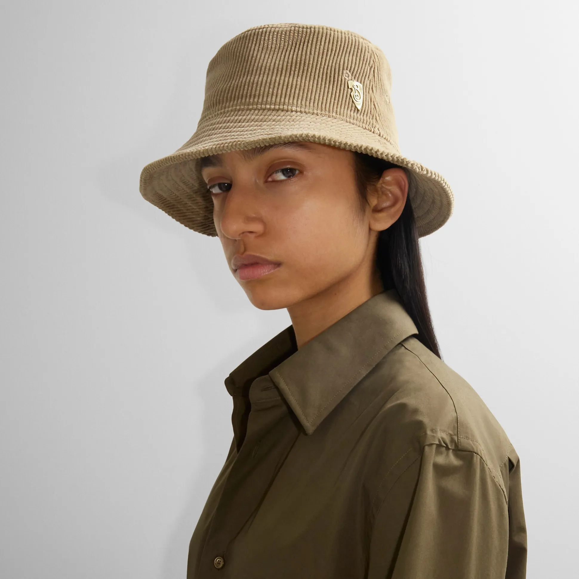 Cheap Burberry Corduroy Bucket Hat Teddy