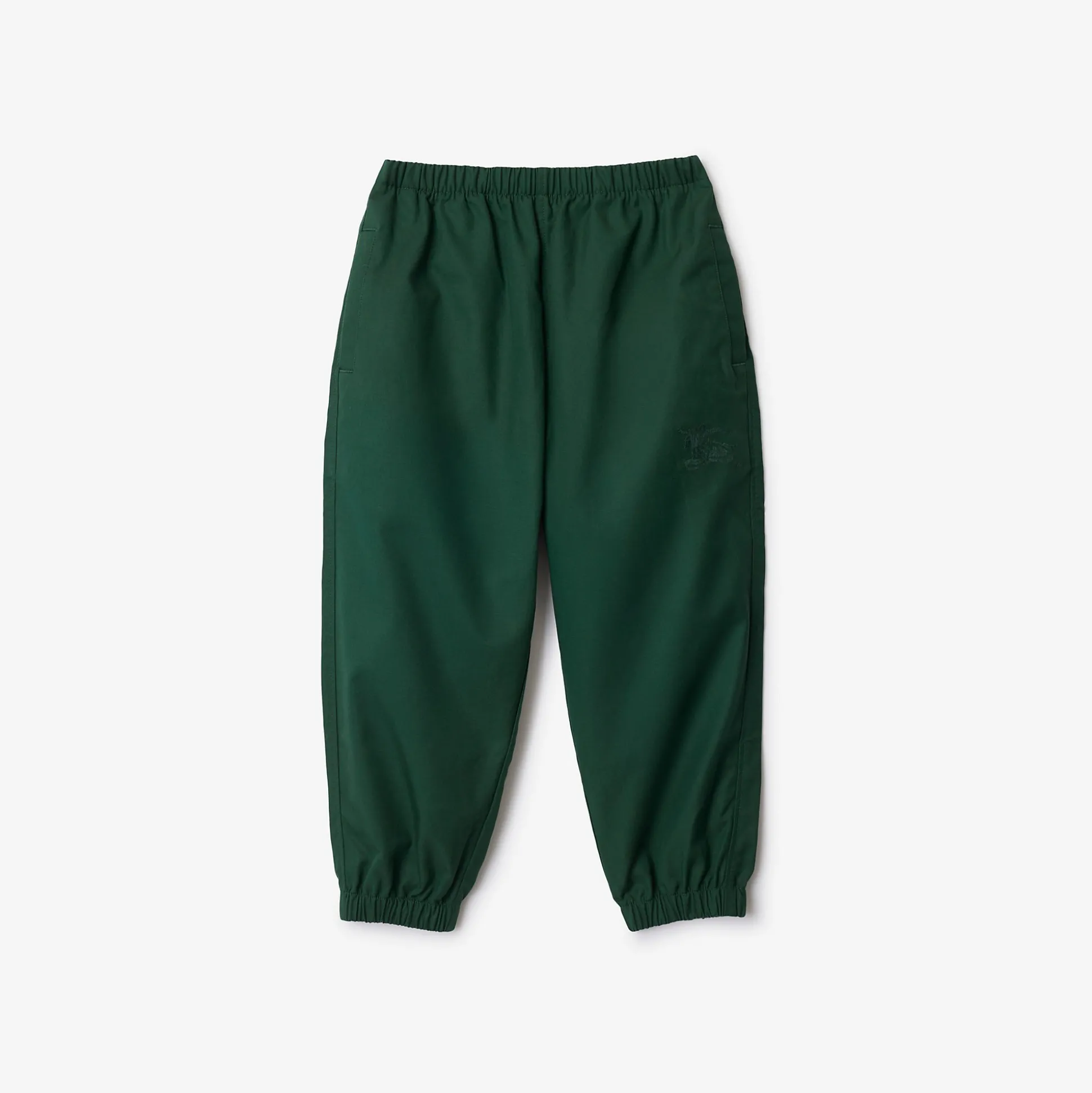 Outlet Burberry Cotton Blend Jogging Pants Darkmoss