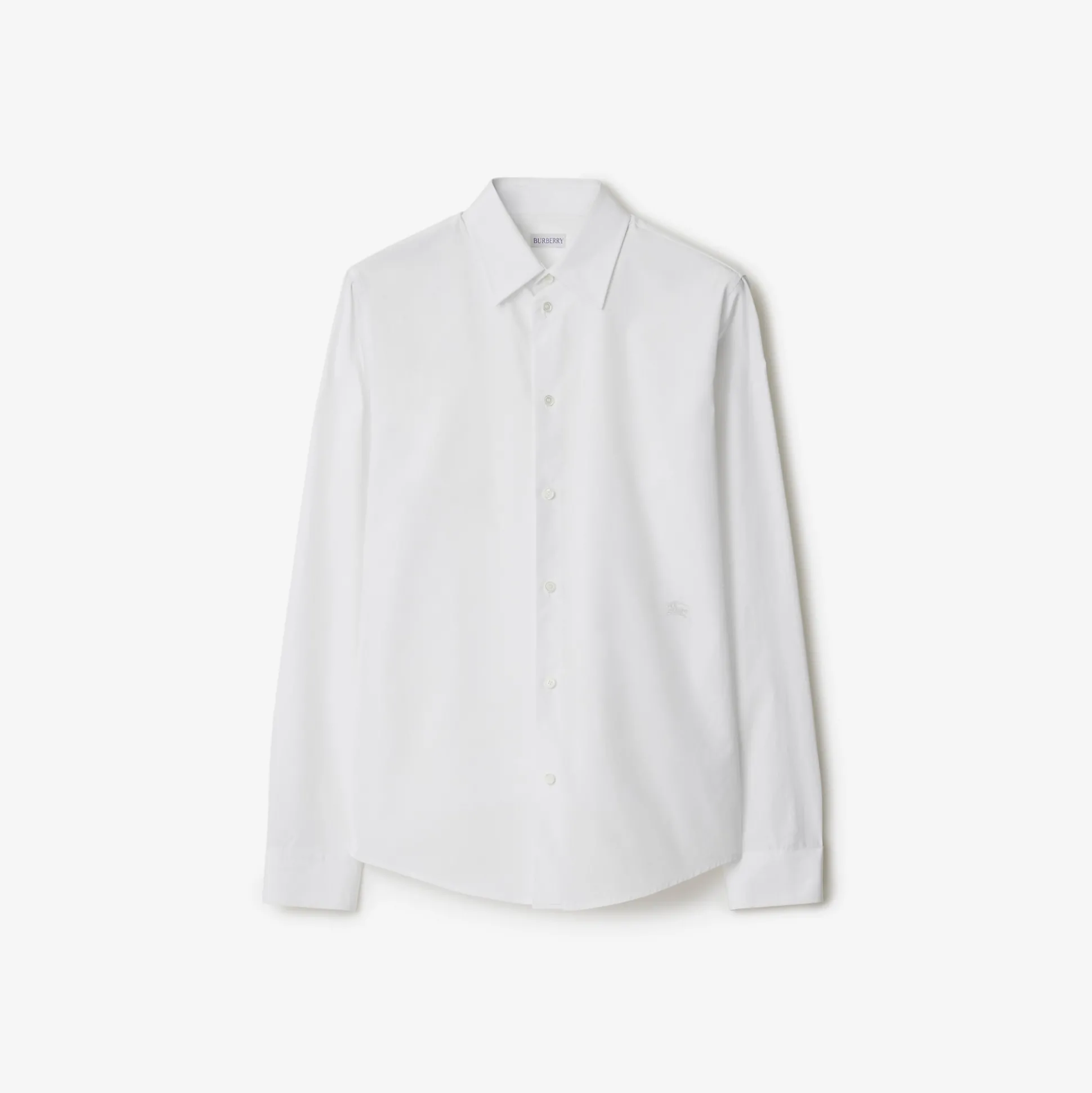 Online Burberry Cotton Formal Shirt White