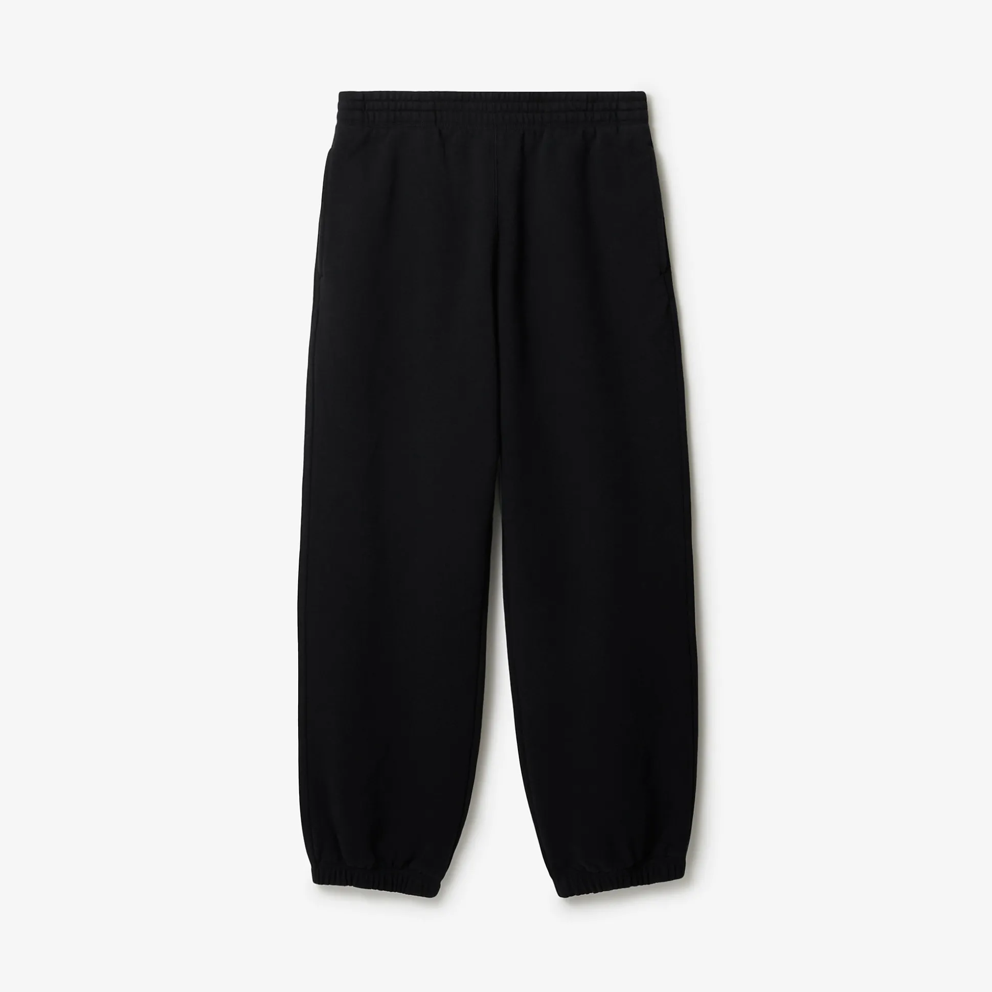 Fashion Burberry Cotton Jogging Pants Black