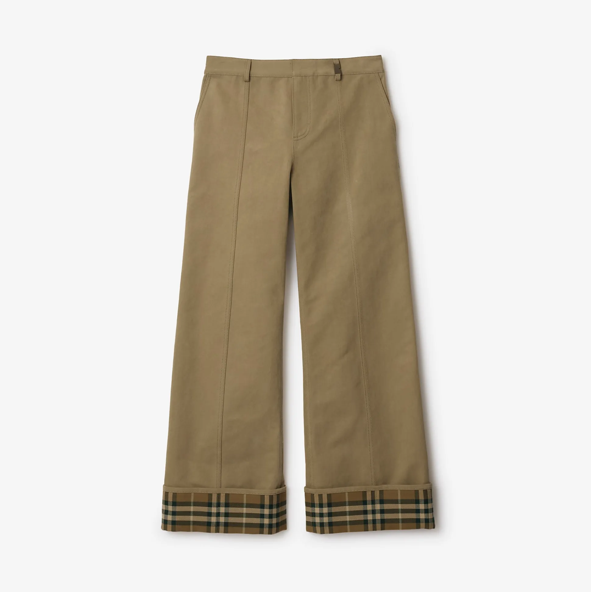 Outlet Burberry Cotton Nylon Trousers Mountain