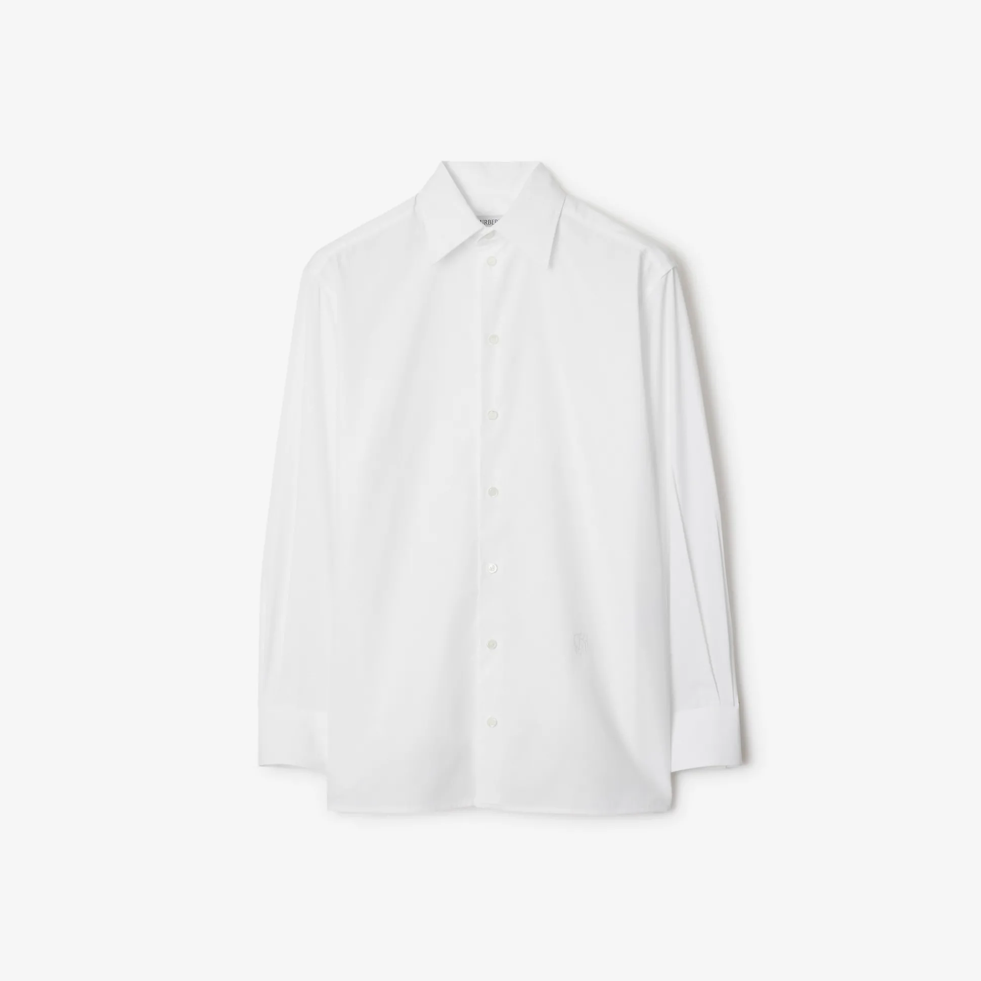 Outlet Burberry Cotton Shirt White