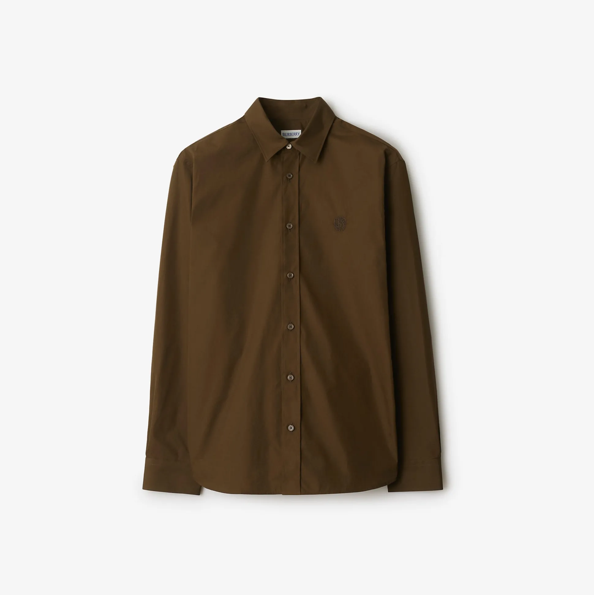 Online Burberry Cotton Shirt Bramble