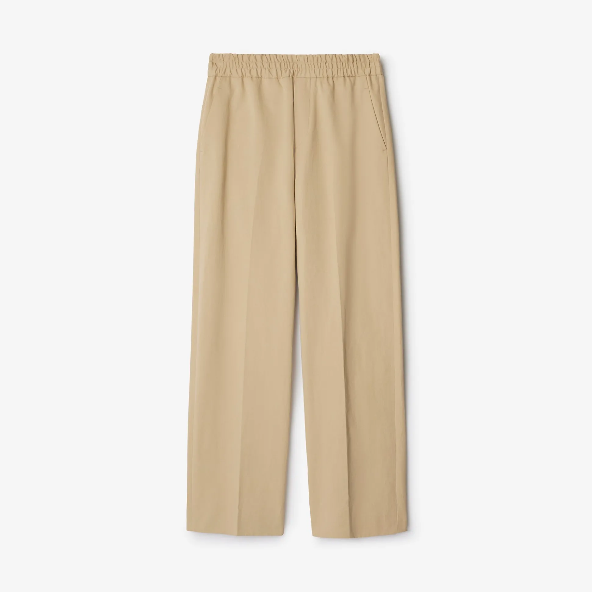 Online Burberry Cotton Tailored Trousers Cracker