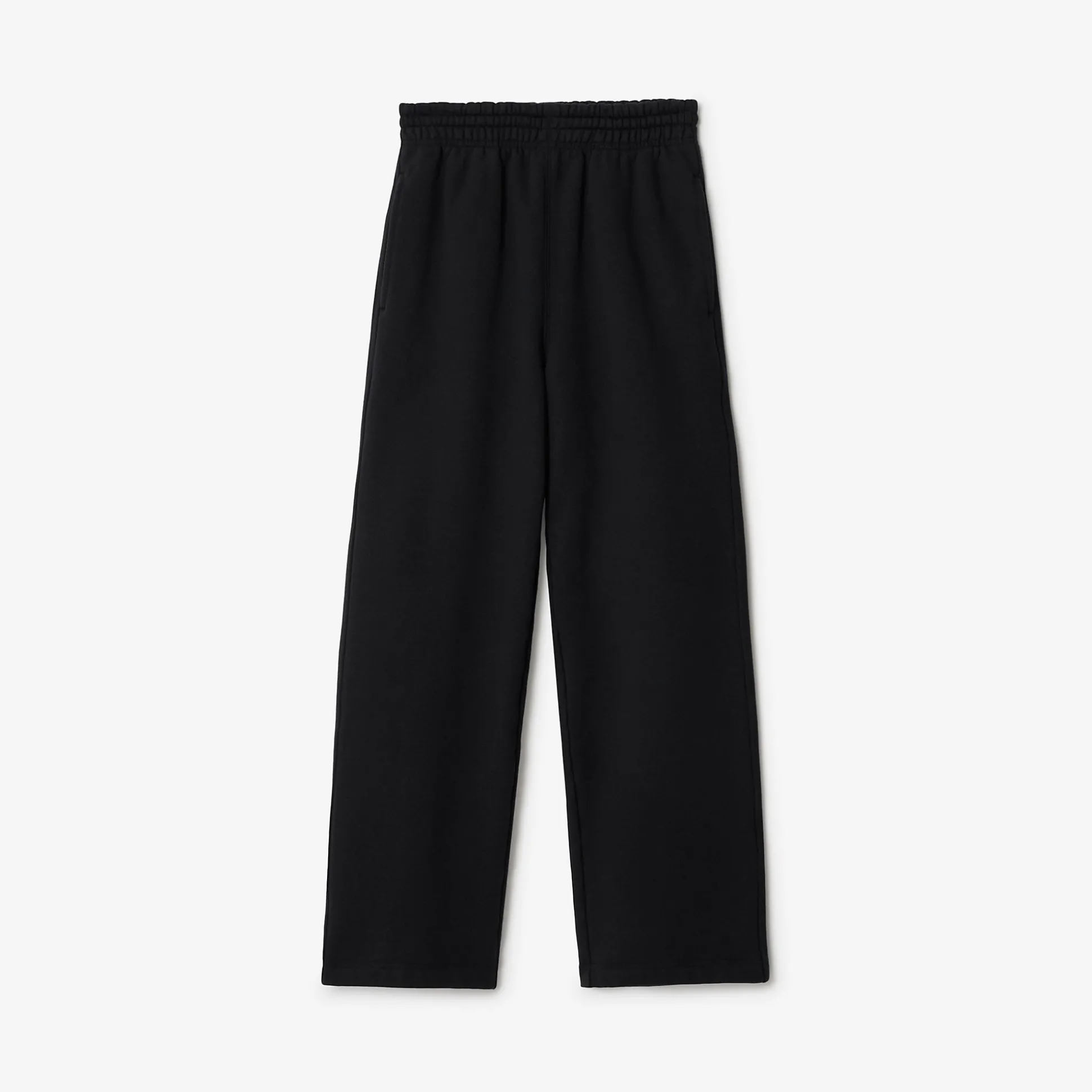 Cheap Burberry Cotton Track Pants Black