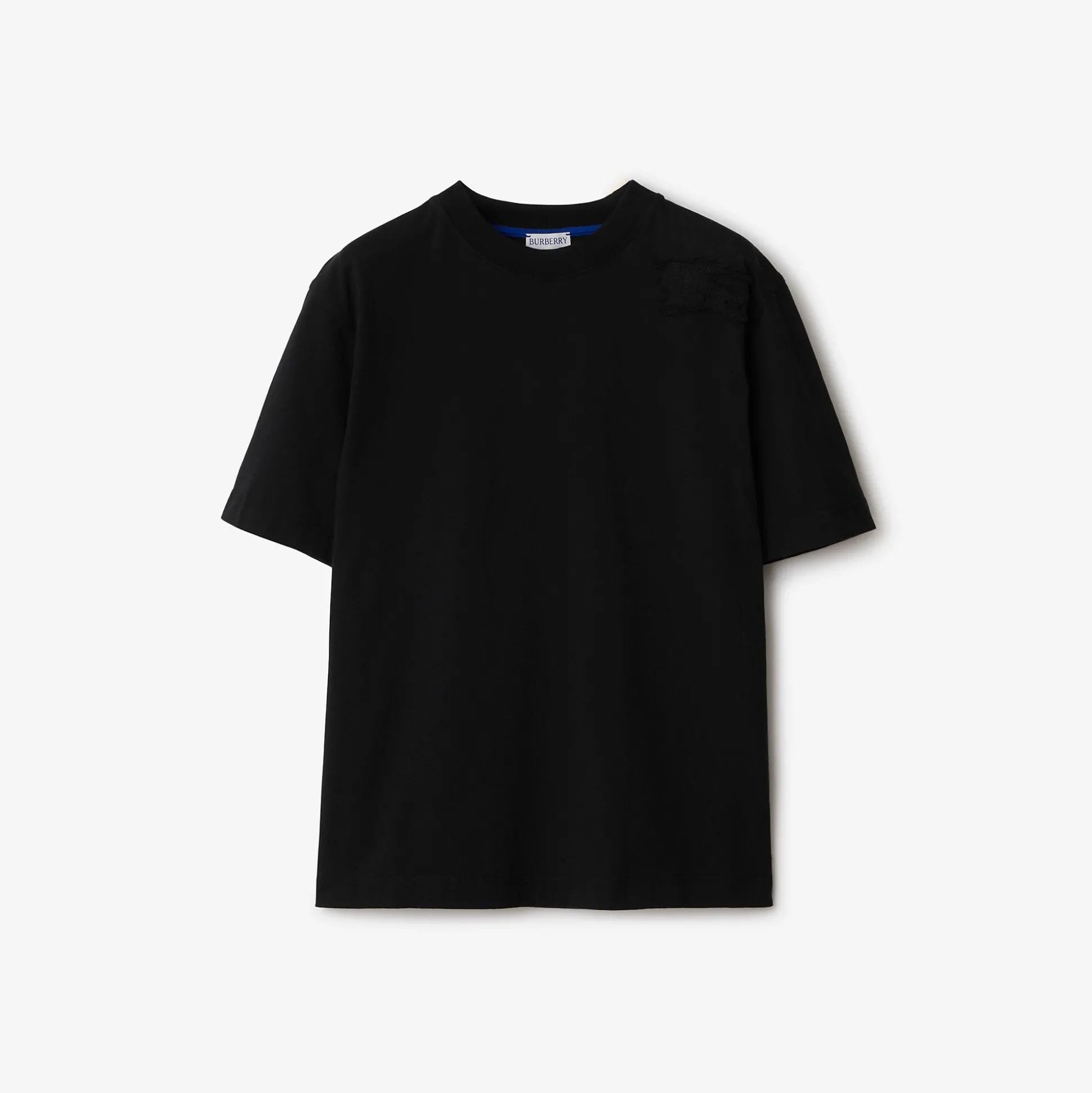 New Burberry Cotton T-shirt Black