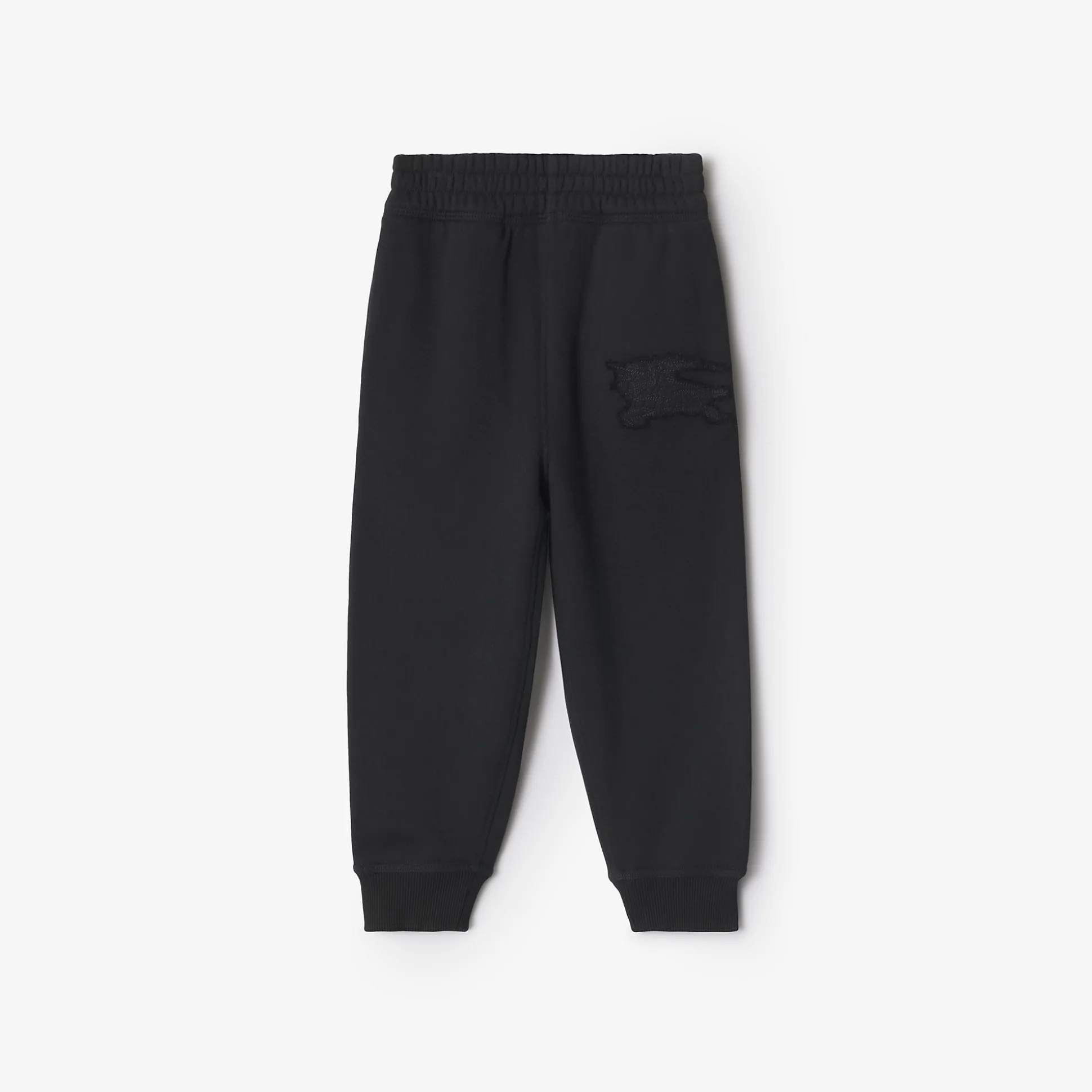 Sale Burberry EKD Cotton Jogging Pants Black