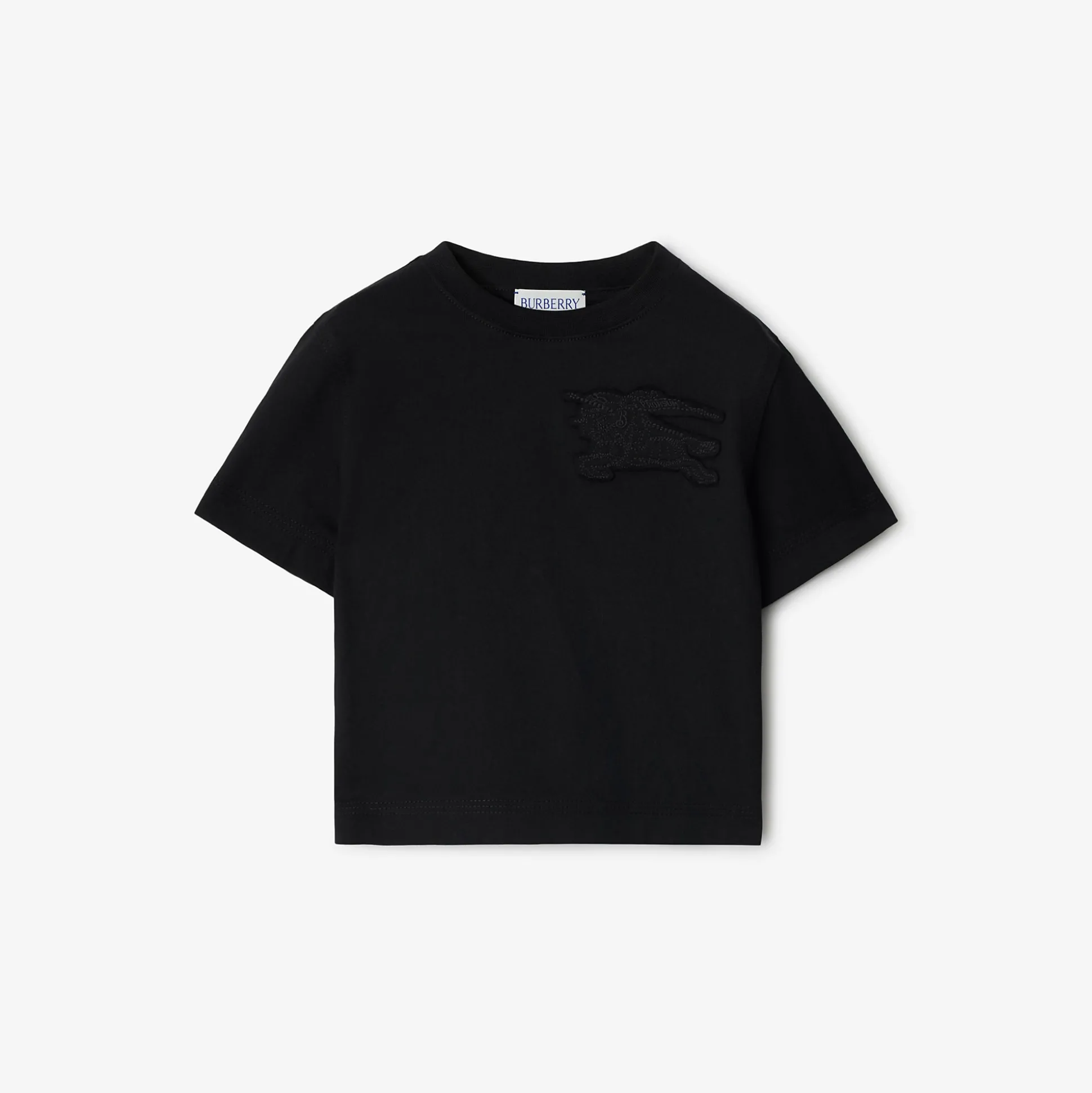 Outlet Burberry EKD Cotton T-shirt Black