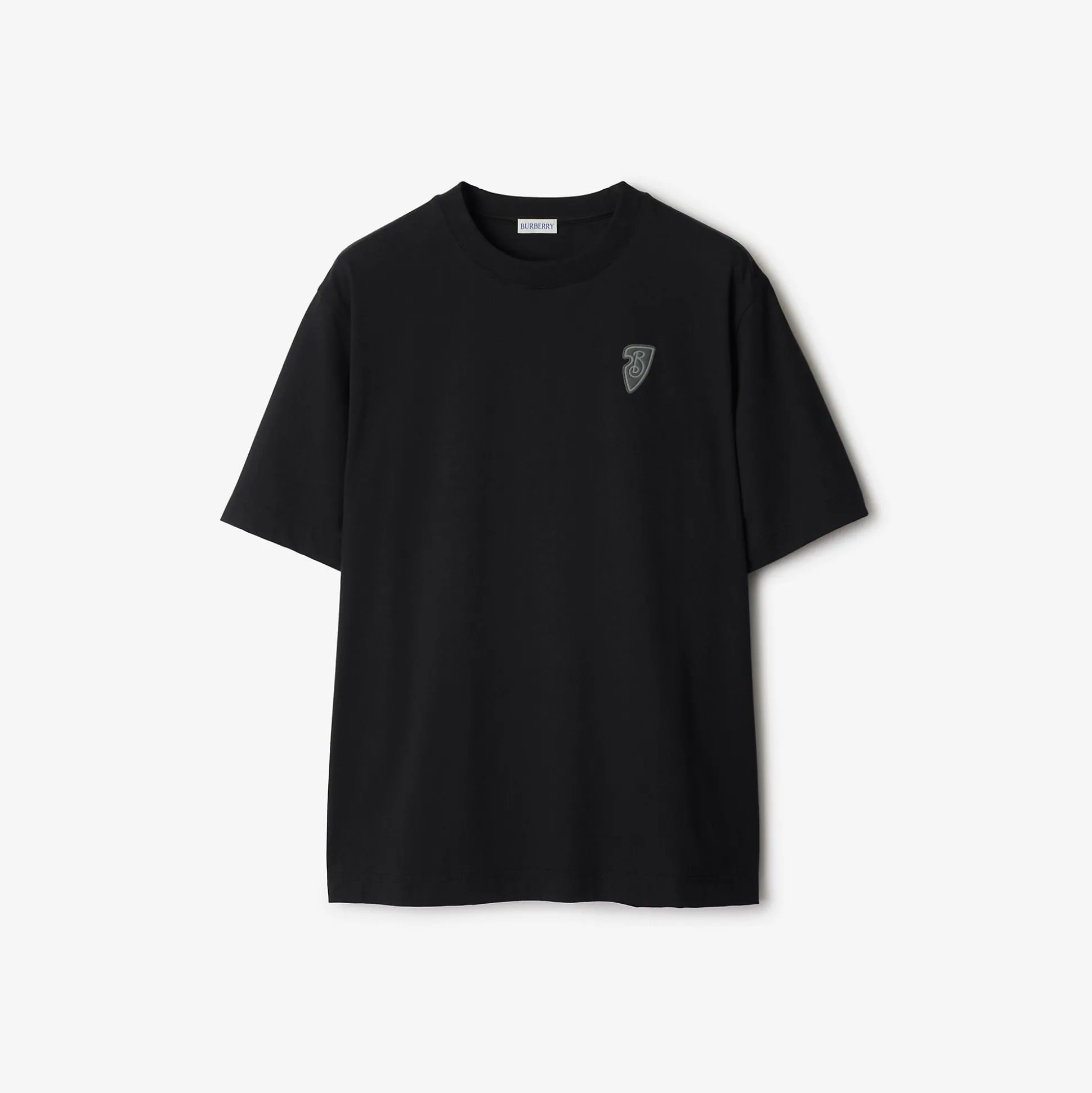 Best Sale Burberry EKD Cotton T-shirt Black