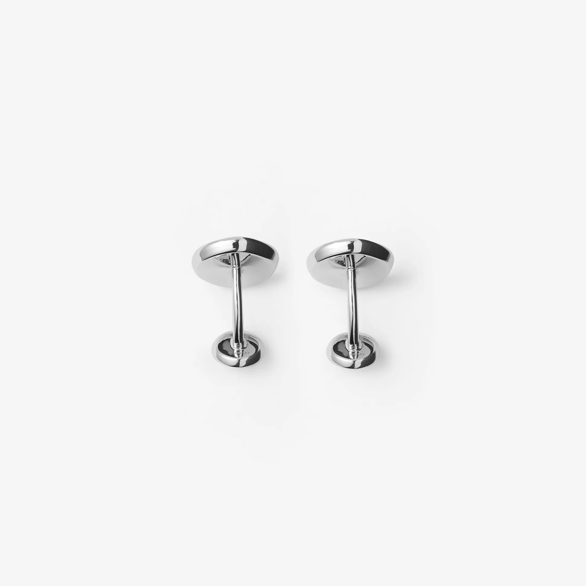 Best Burberry EKD Stamp Cufflinks Silver