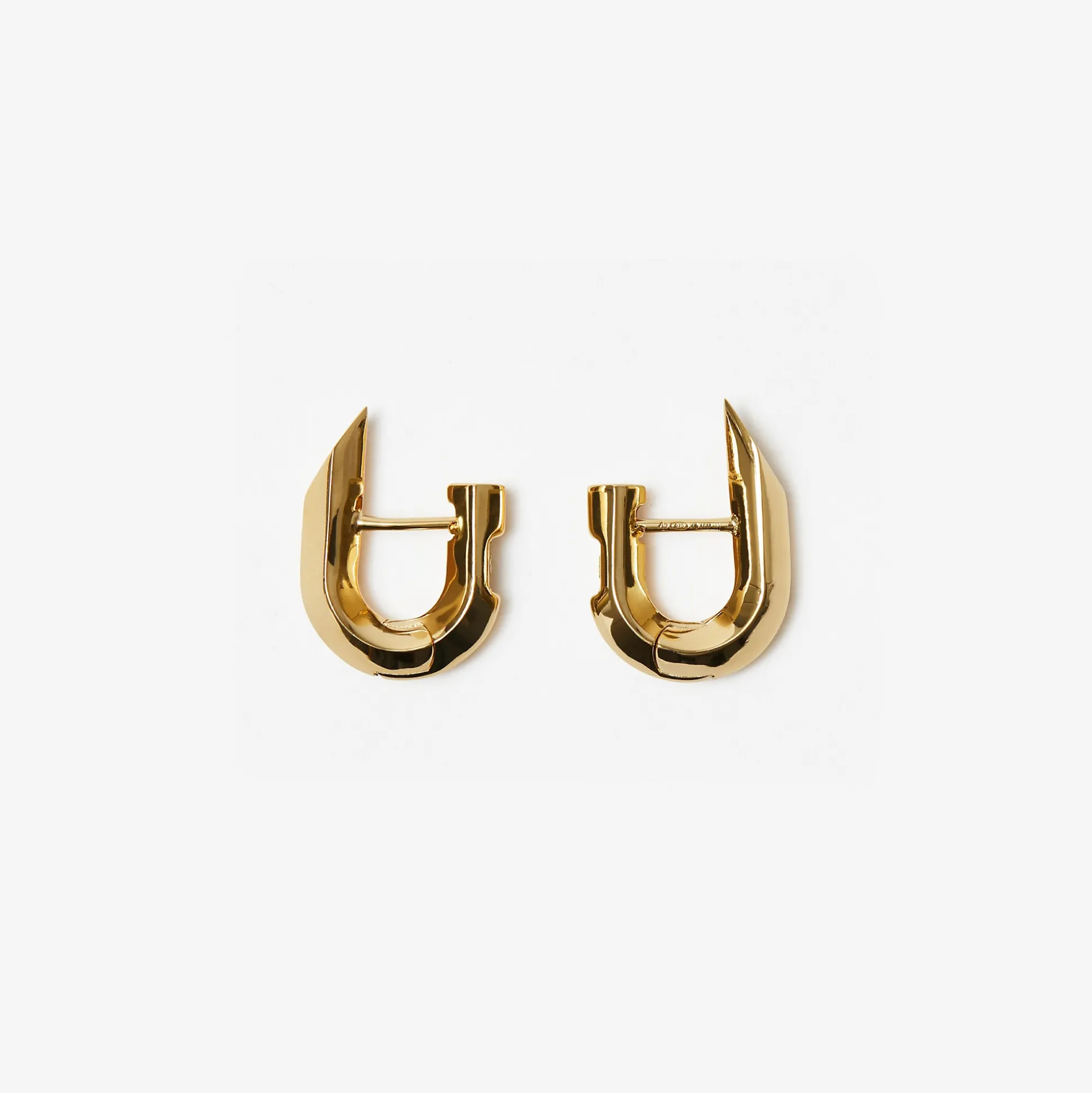 Discount Burberry Hollow Spike Earrings Gold