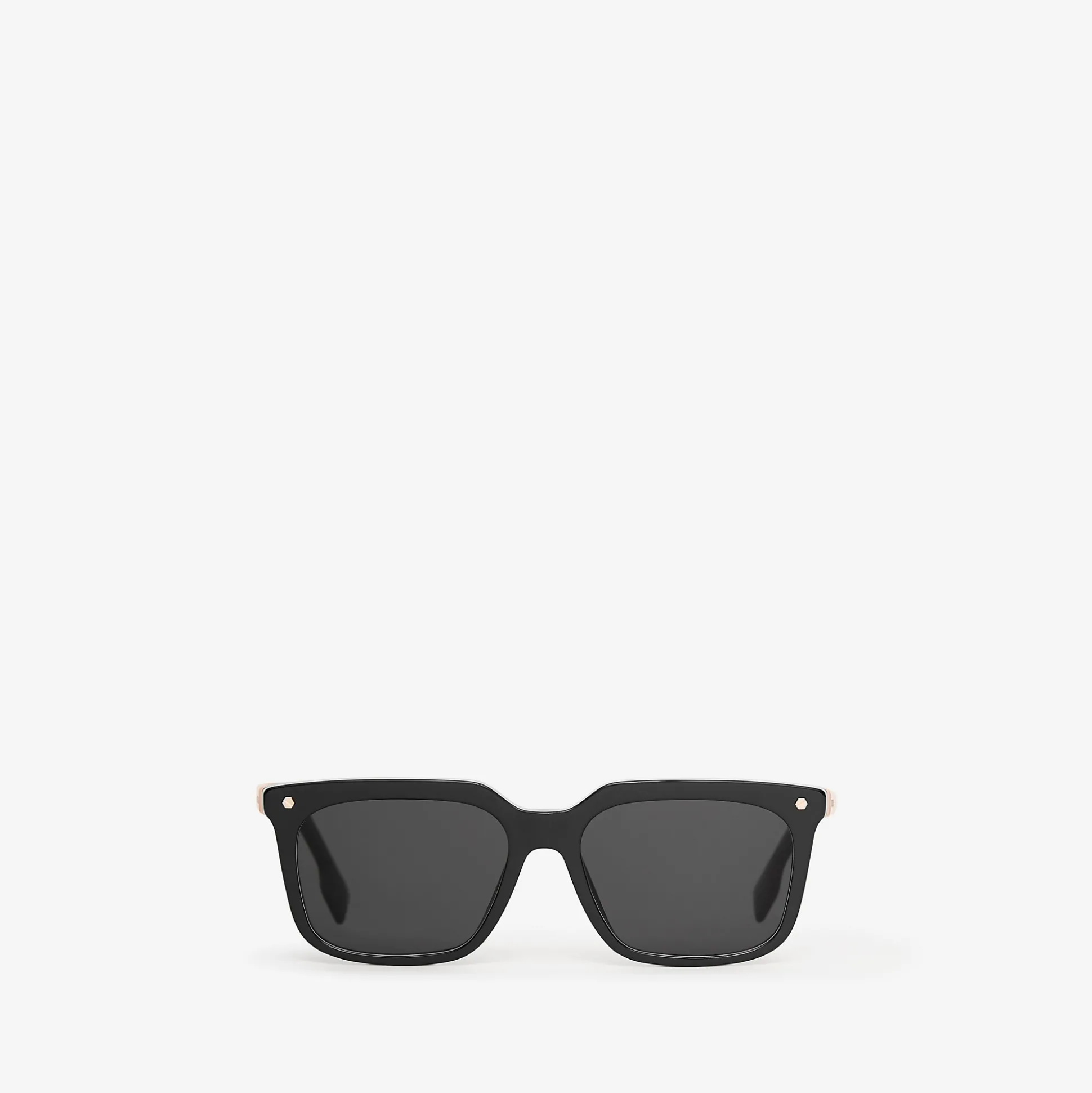 Cheap Burberry Icon Stripe Sunglasses Black