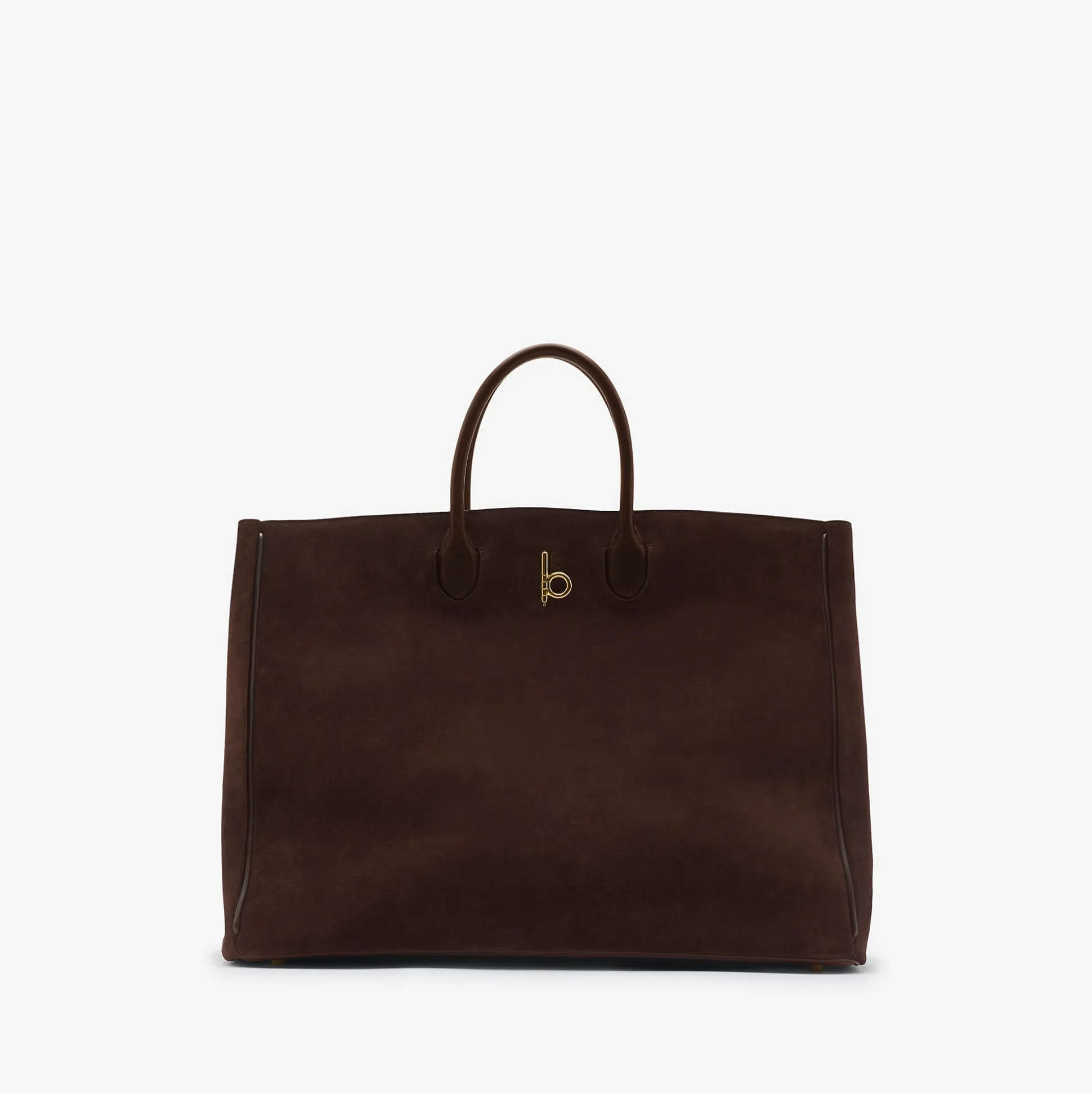 Cheap Burberry Large Rocking Horse Tote​ Darkbrown