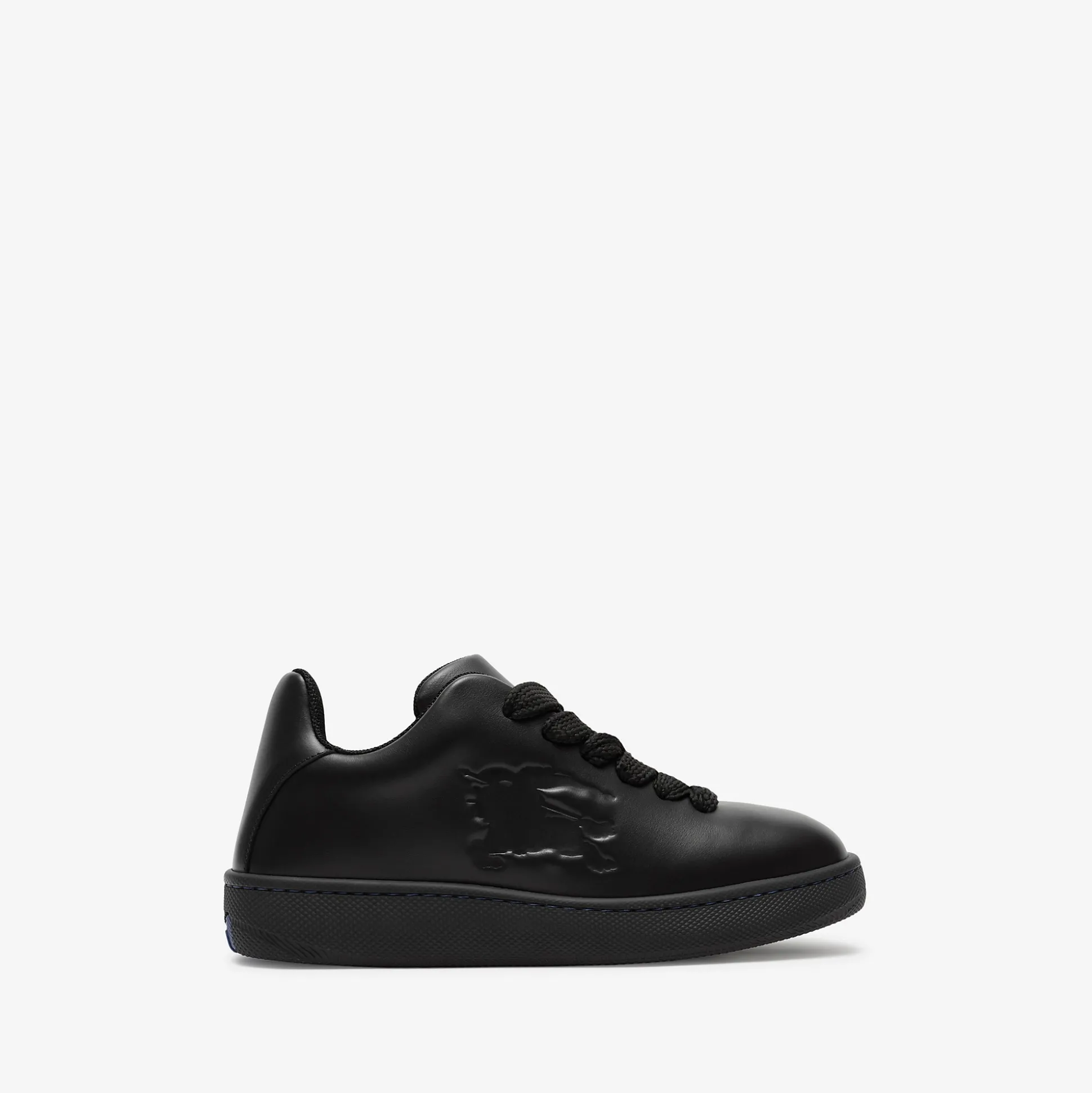 Store Burberry Leather Box Sneakers Black