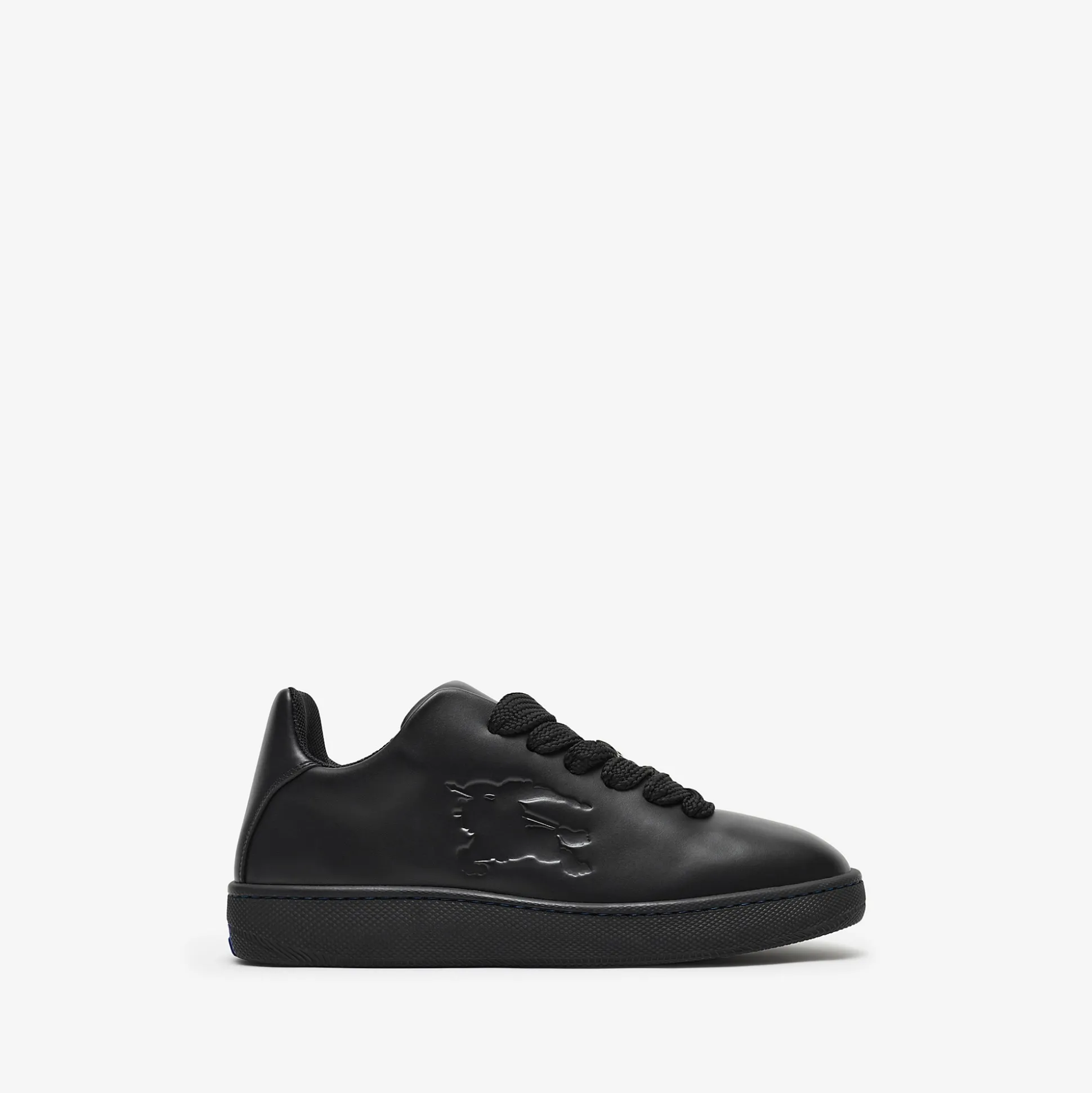 Flash Sale Burberry Leather Box Sneakers Black