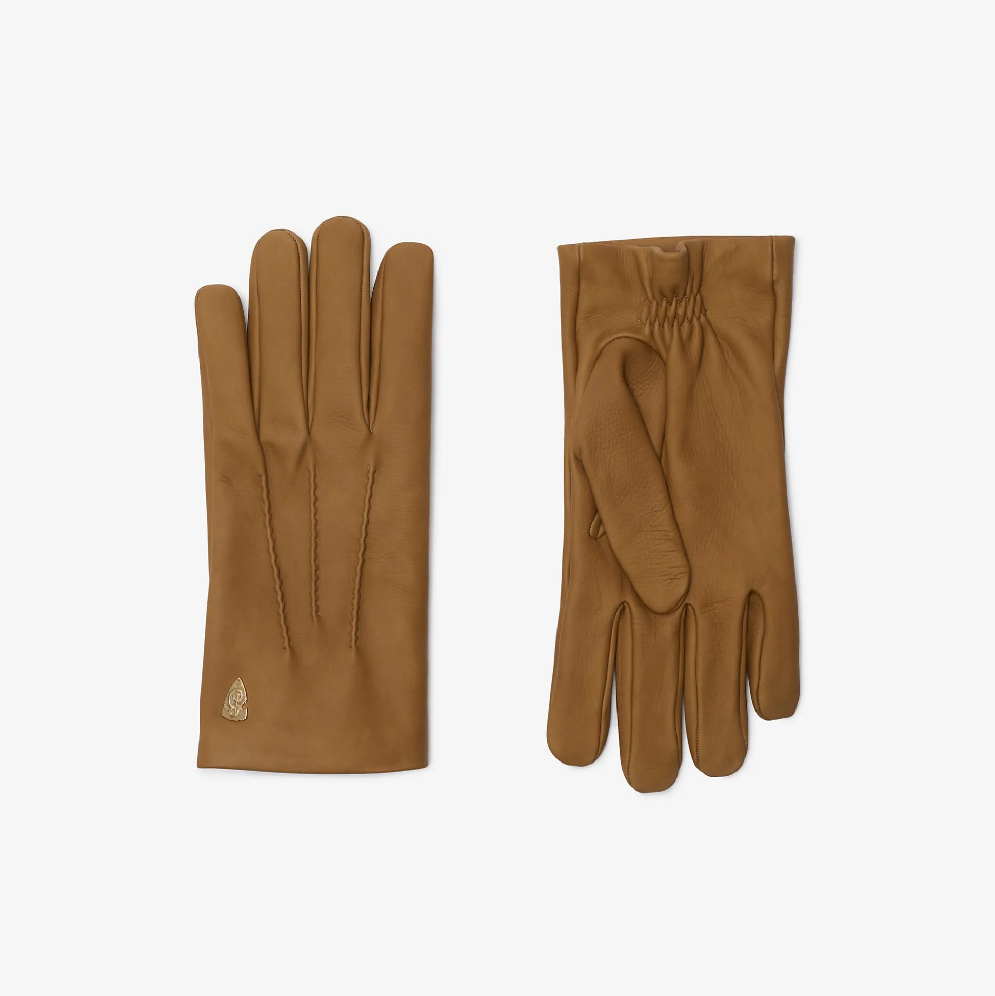 Best Sale Burberry Leather Gloves Hazel