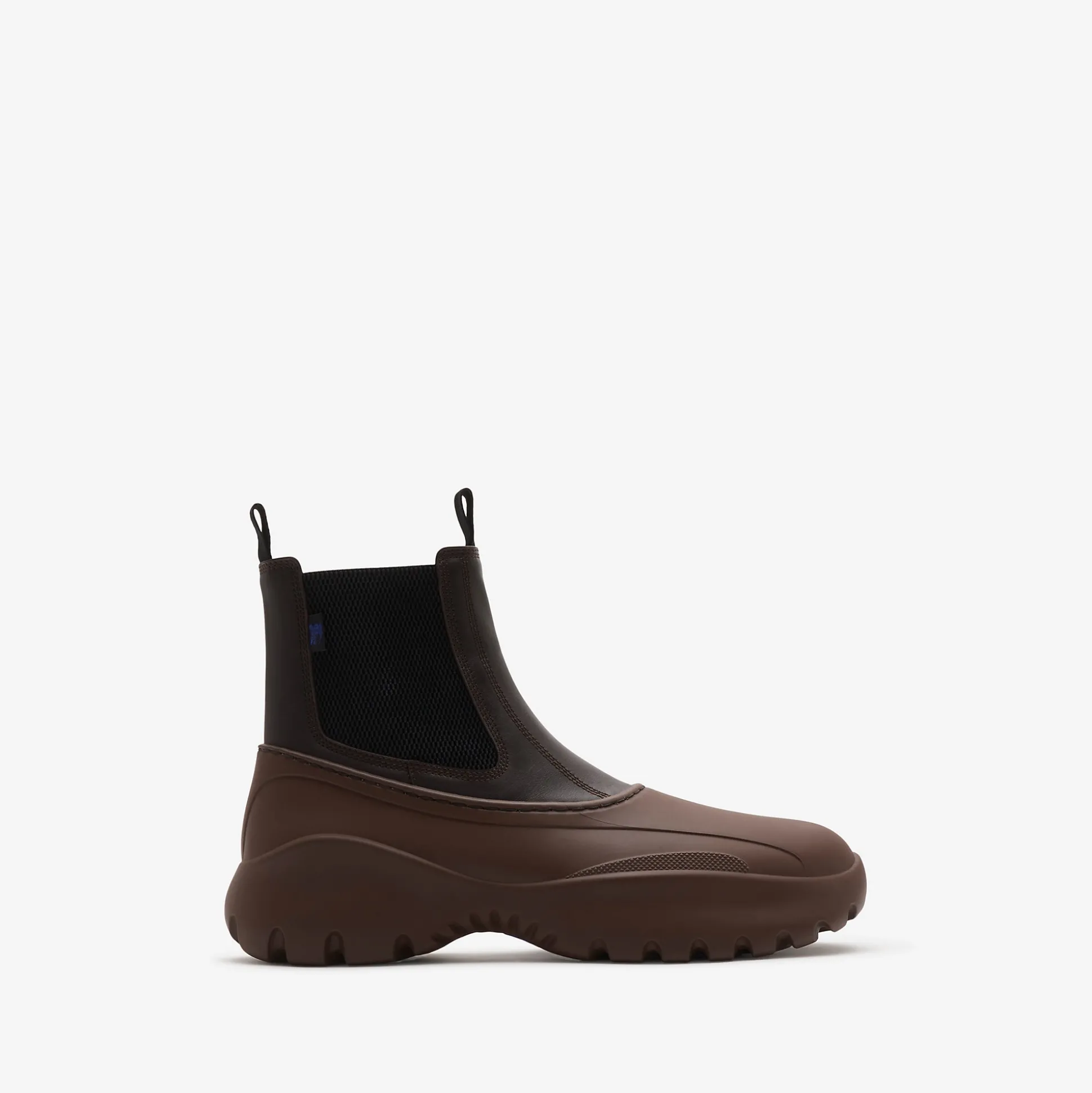 Store Burberry Leather Scoot Chelsea Boots​ Jet