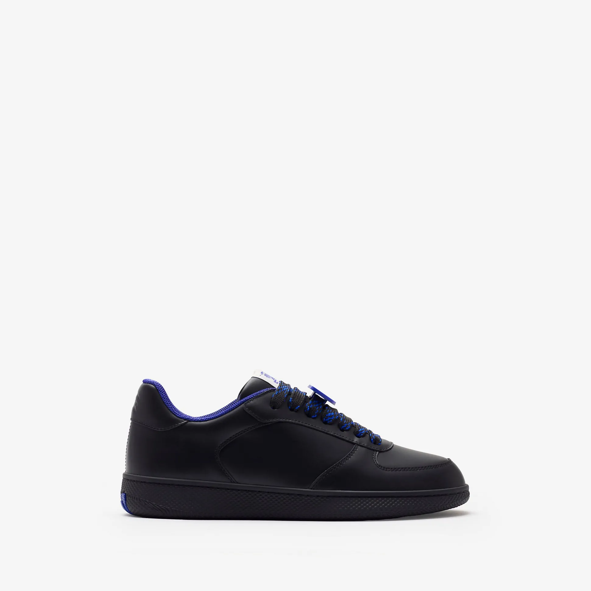 Discount Burberry Leather Terrace Sneakers Black