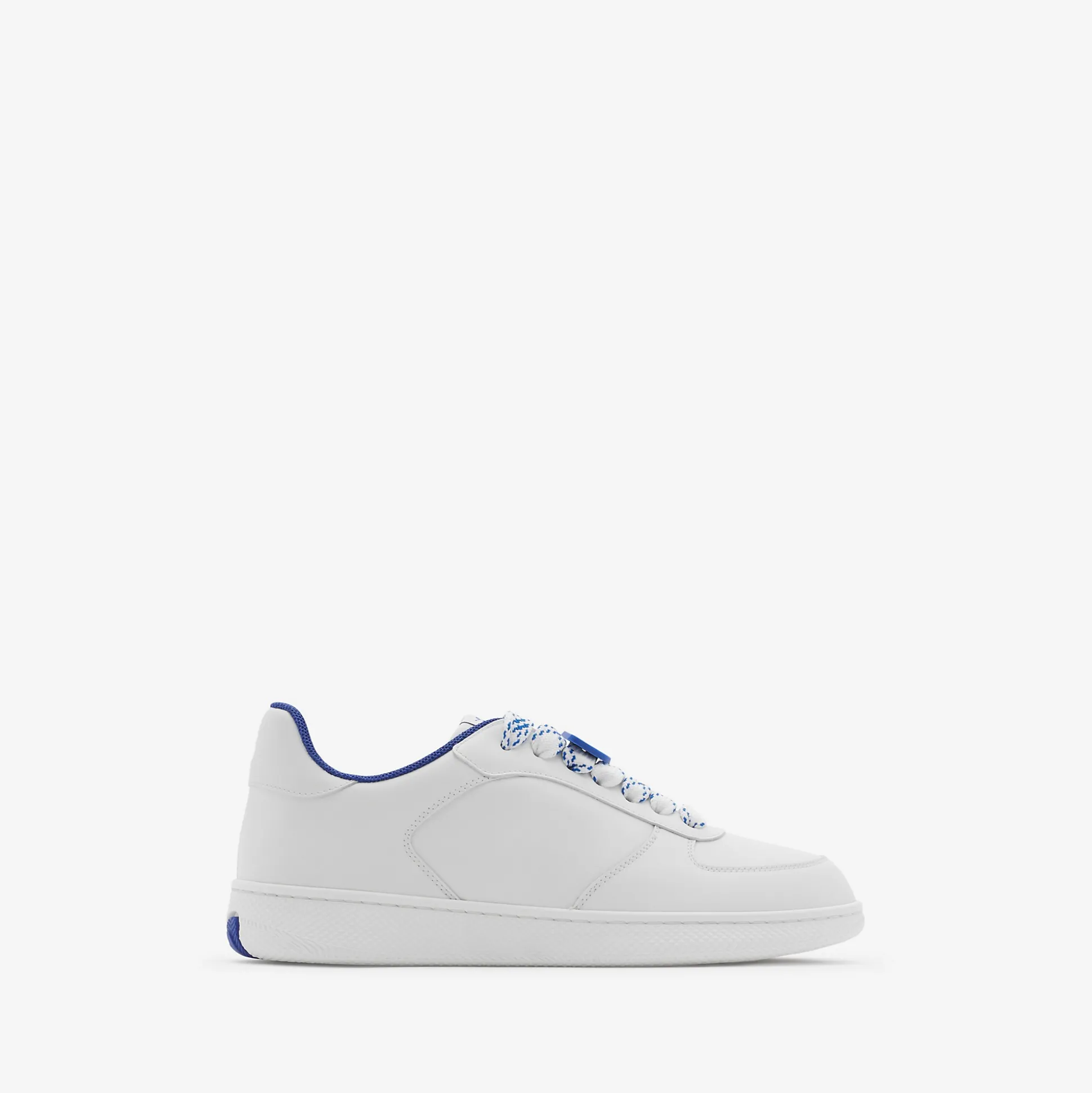 Fashion Burberry Leather Terrace Sneakers White